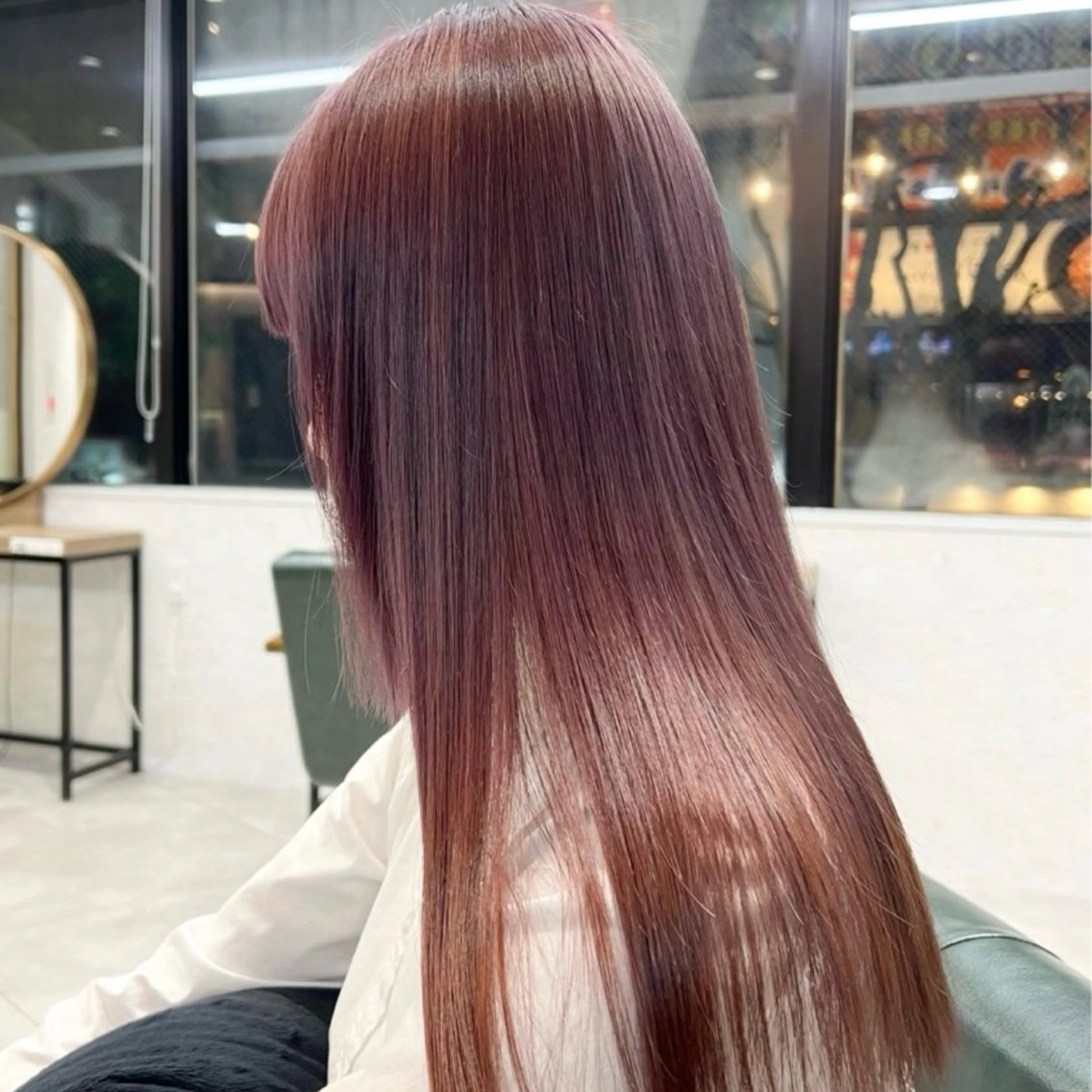 カラー ヘアカラー Liberte所属・🍒暖色🍒髪質 改善_yura🐰のヘアスタイル