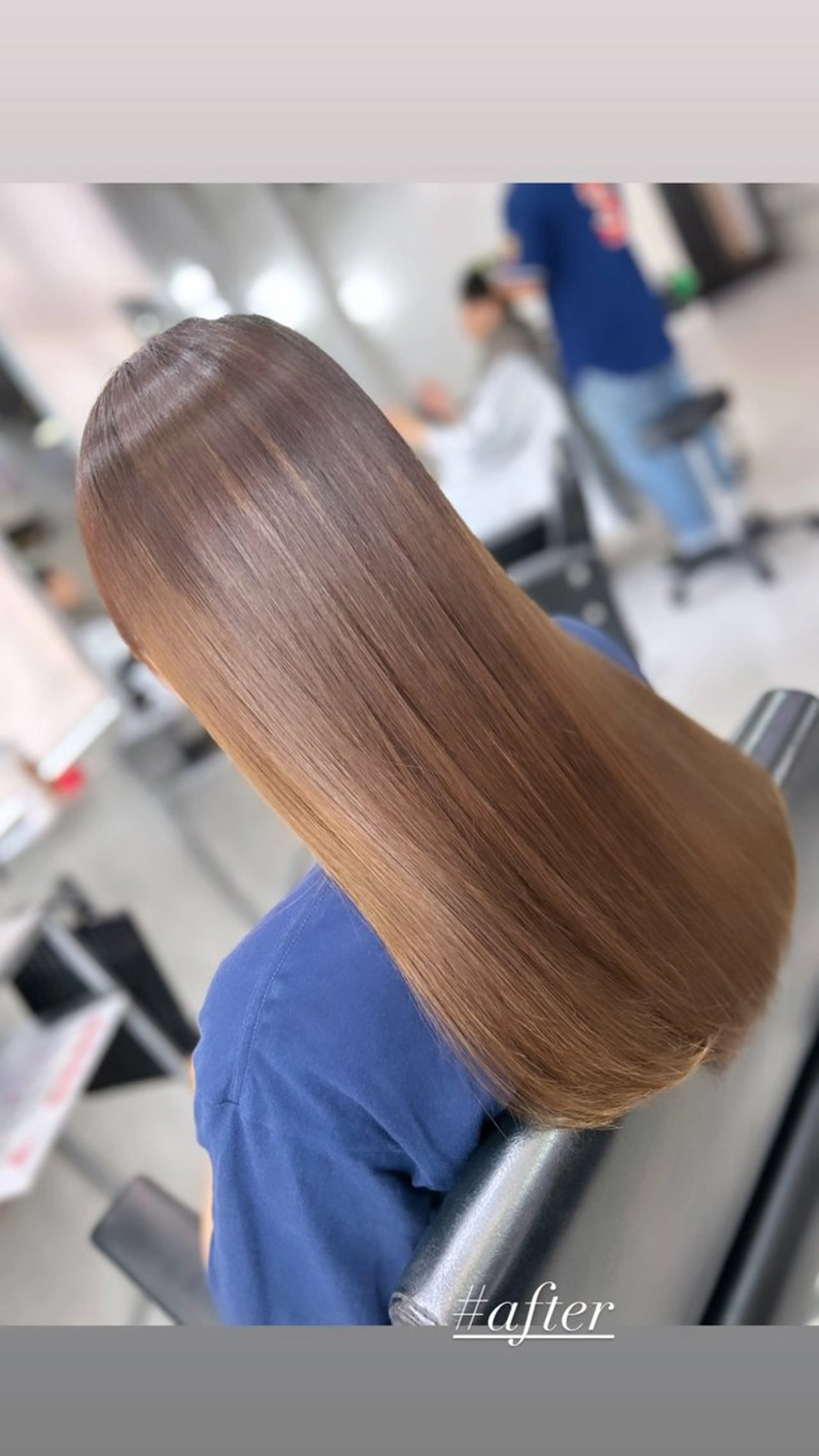 セミロング カラー ヘアアレンジ VIM hairおもろまち店のヘアスタイル