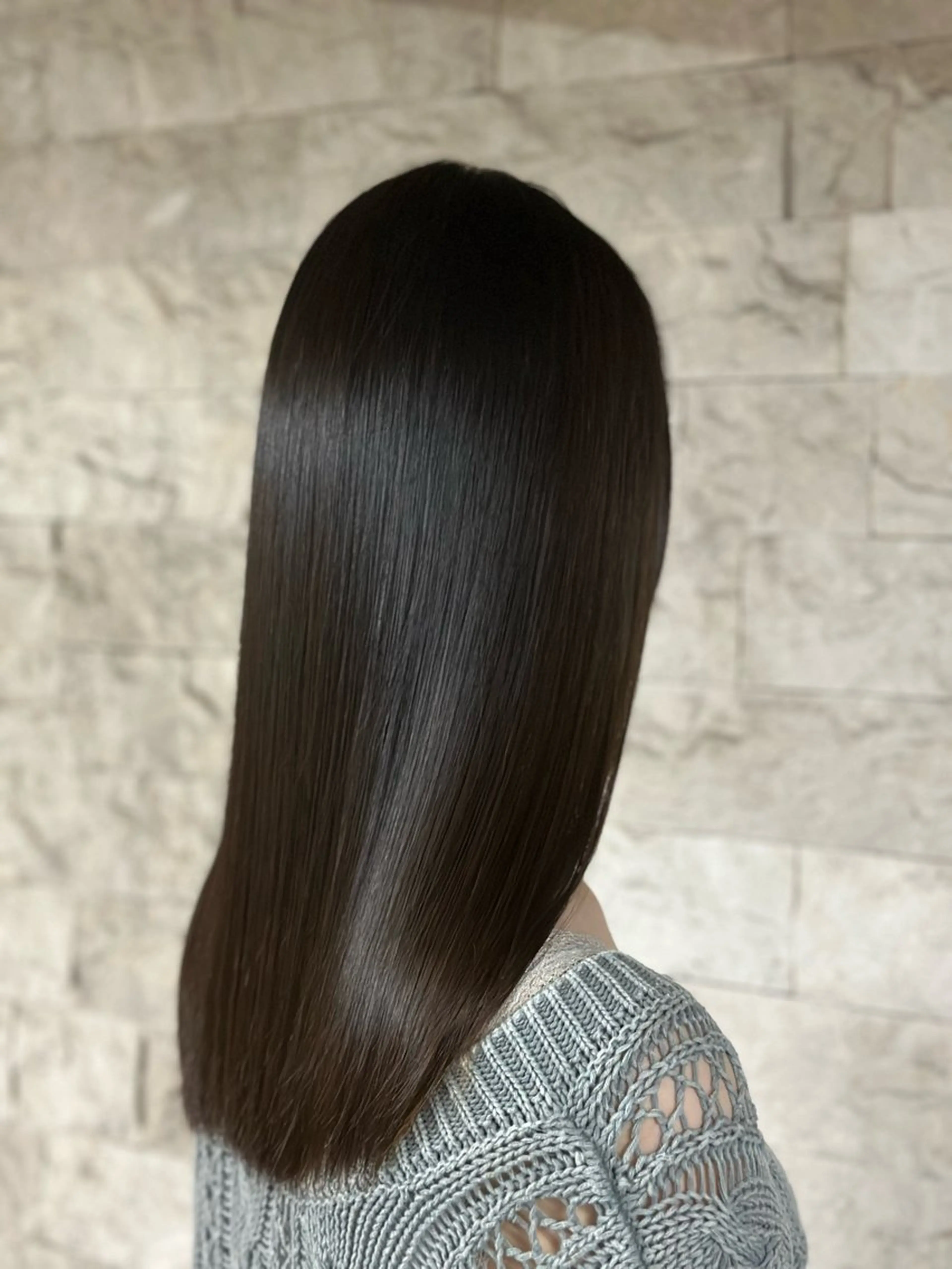 ロング トリートメント 酸性ストレート 酸熱トリートメント Respia所属・早坂 匠/酸性ストレートのヘアスタイル