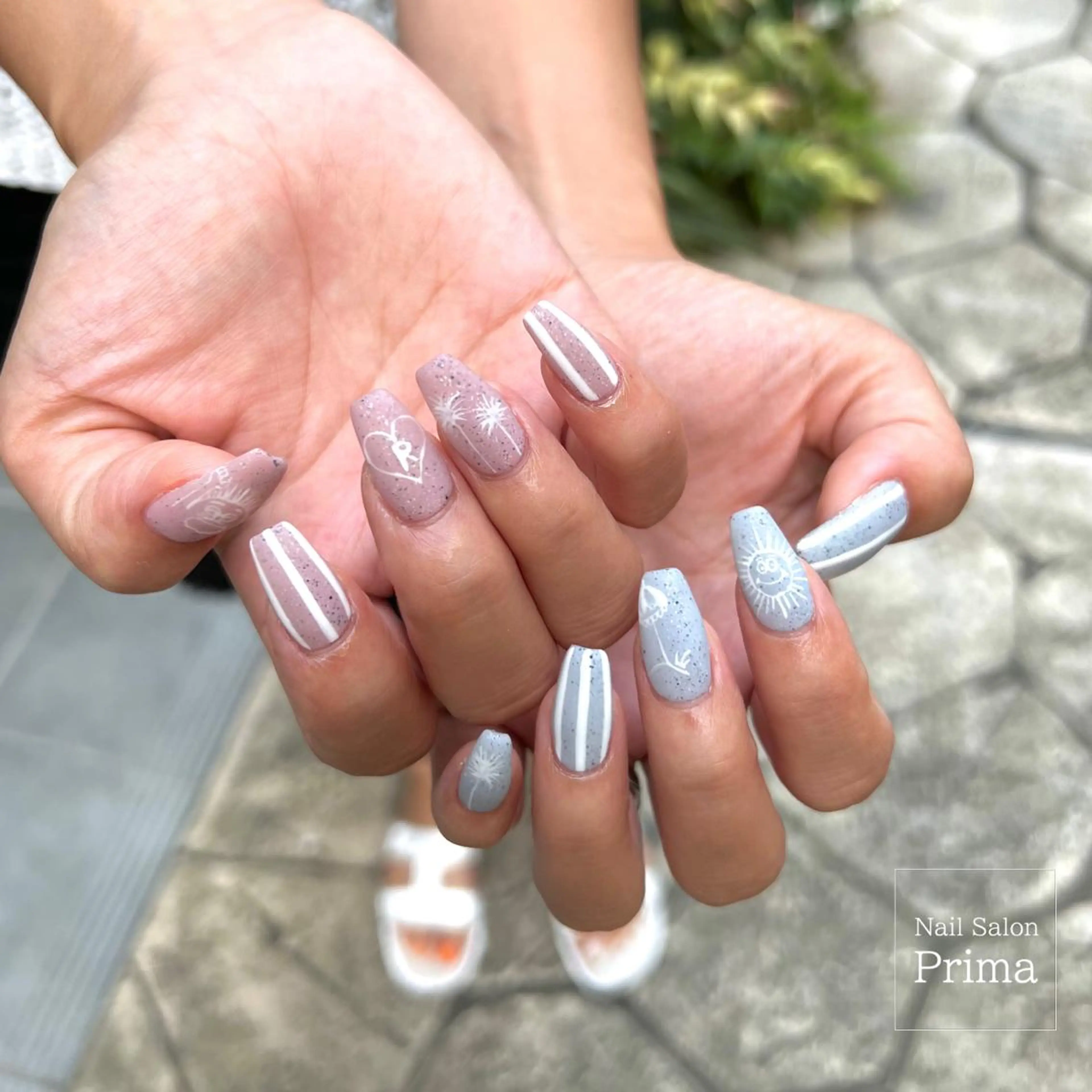 セミロング ネイル SalonPrima Nail & Eyeのネイルデザイン