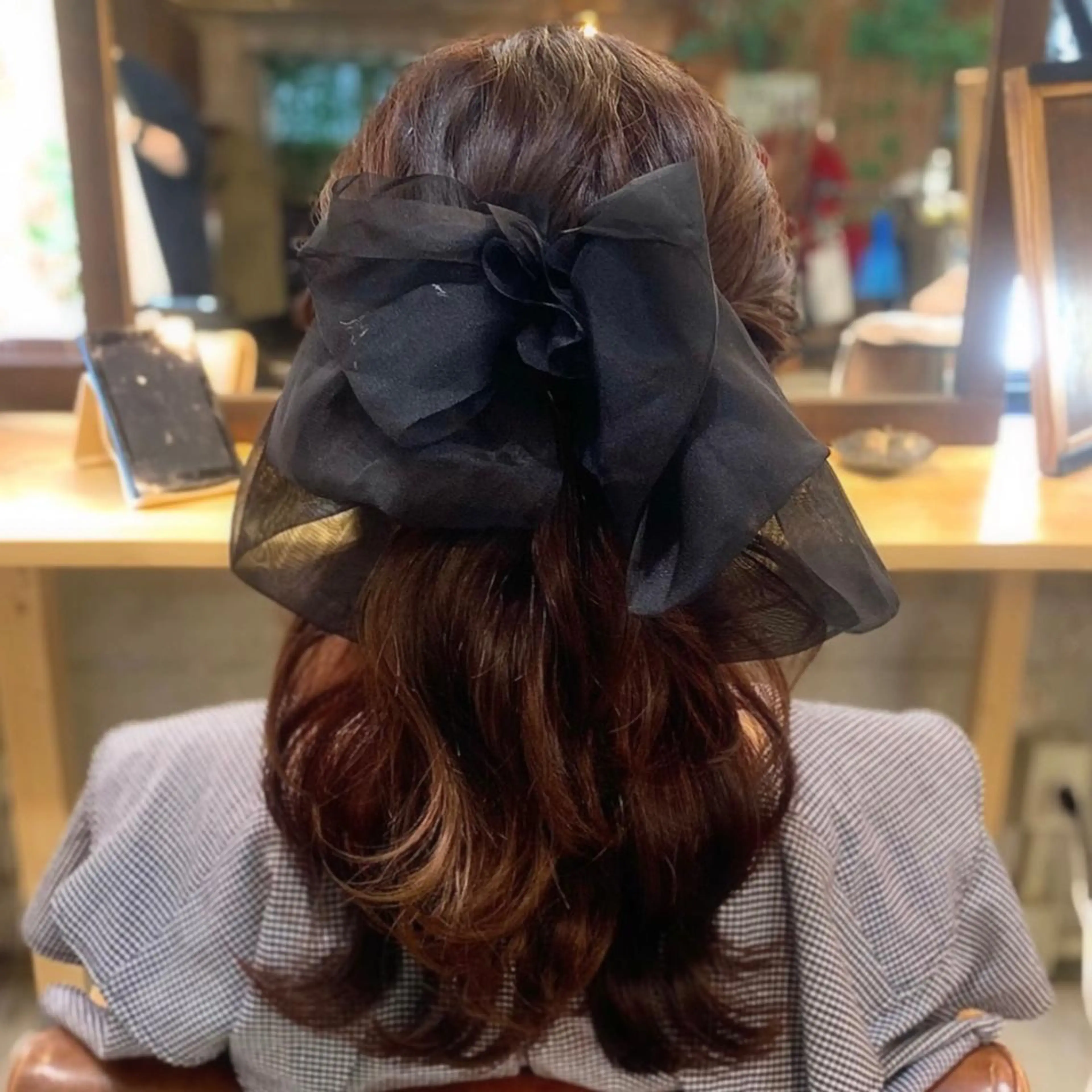 セミロング ヘアアレンジ Hair Atelier P's 【ピース】所属・Kaori / P’s 渋谷のヘアスタイル