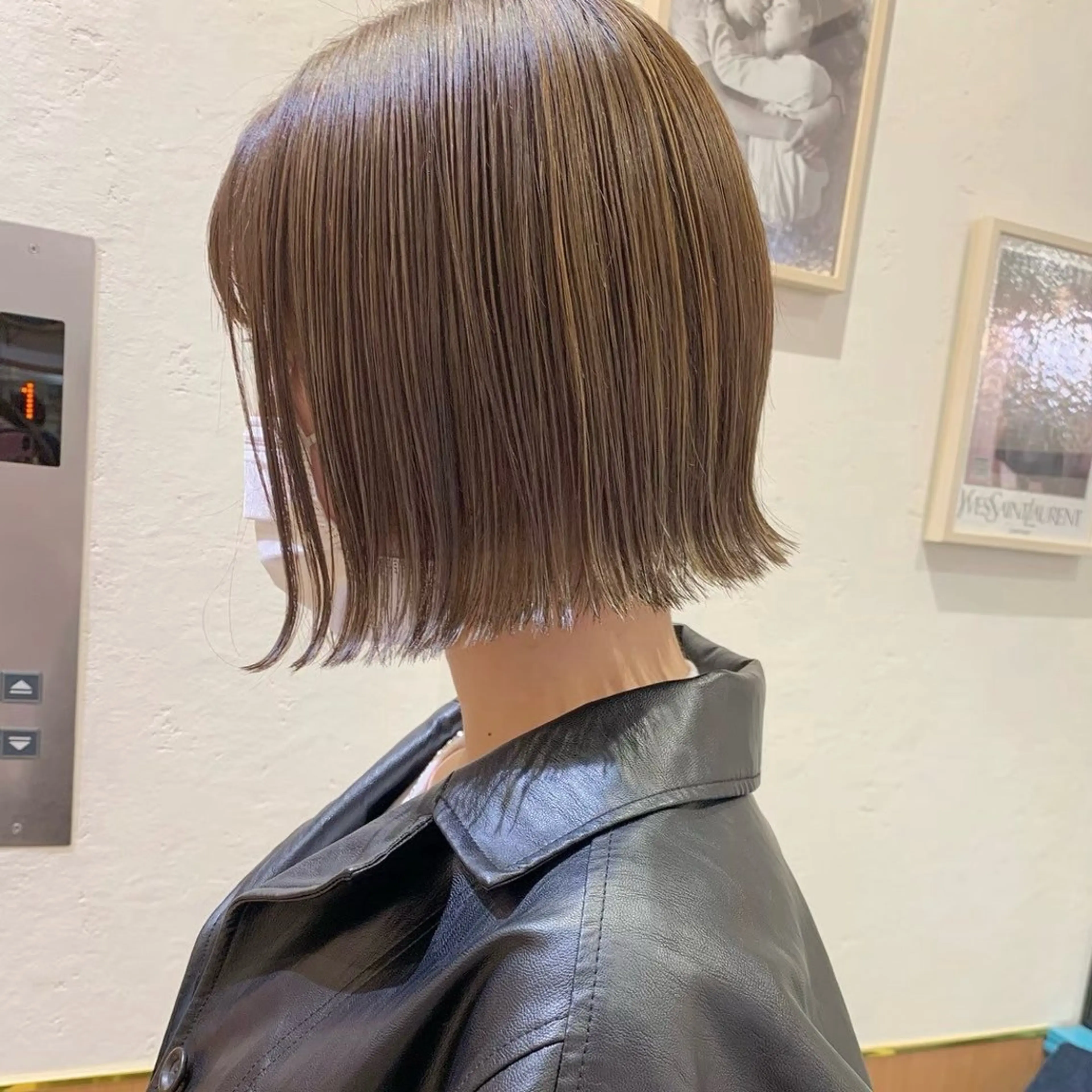 【🌷当日予約限定🌷】骨格診断🎀似合わせカット➕透明感カラー➕高保湿ナノケアスチームトリートメント🫧ボブ/レイヤーの写真