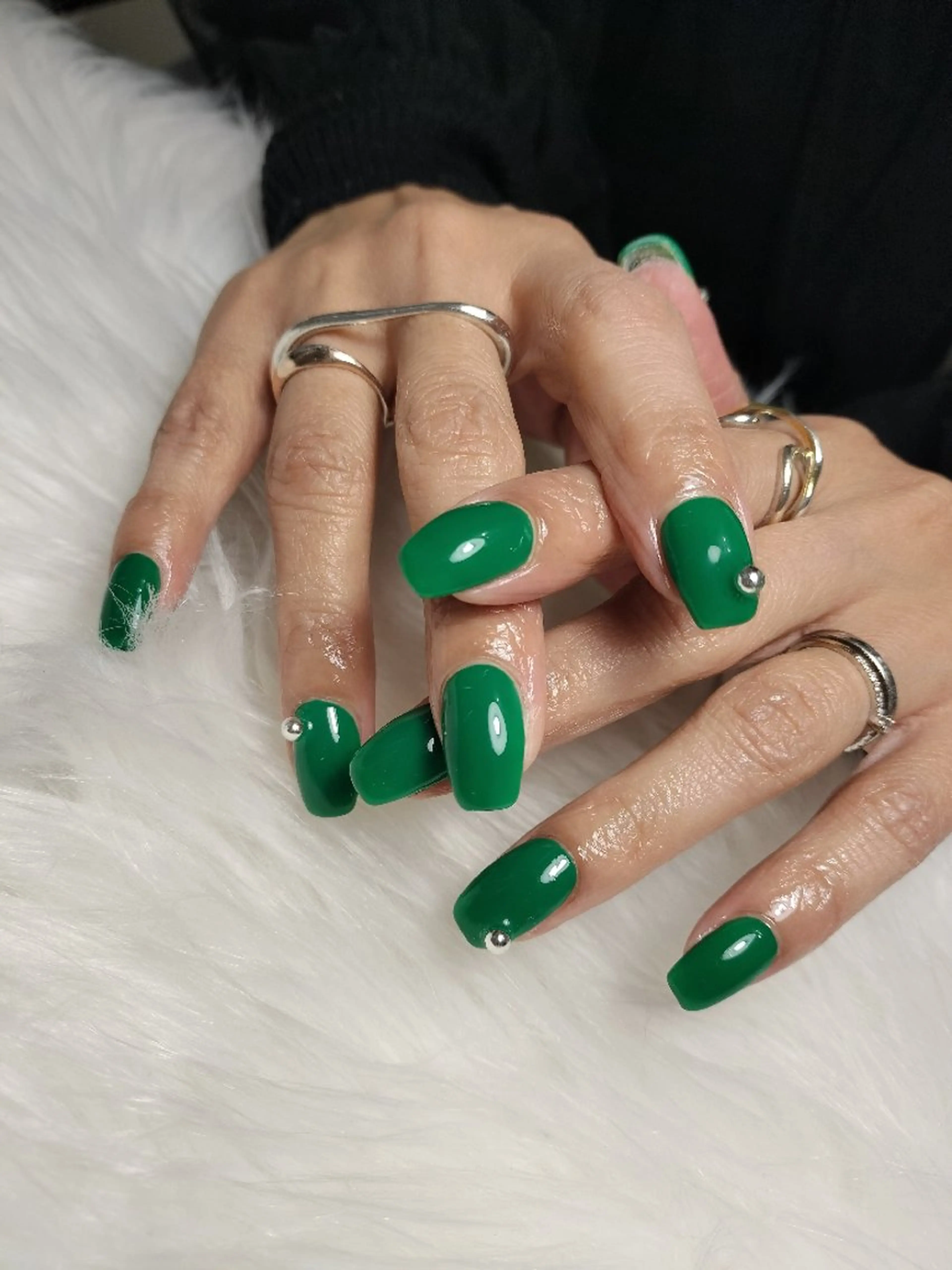 ネイル ストーンネイル ハンドネイル mai maiのネイルデザイン