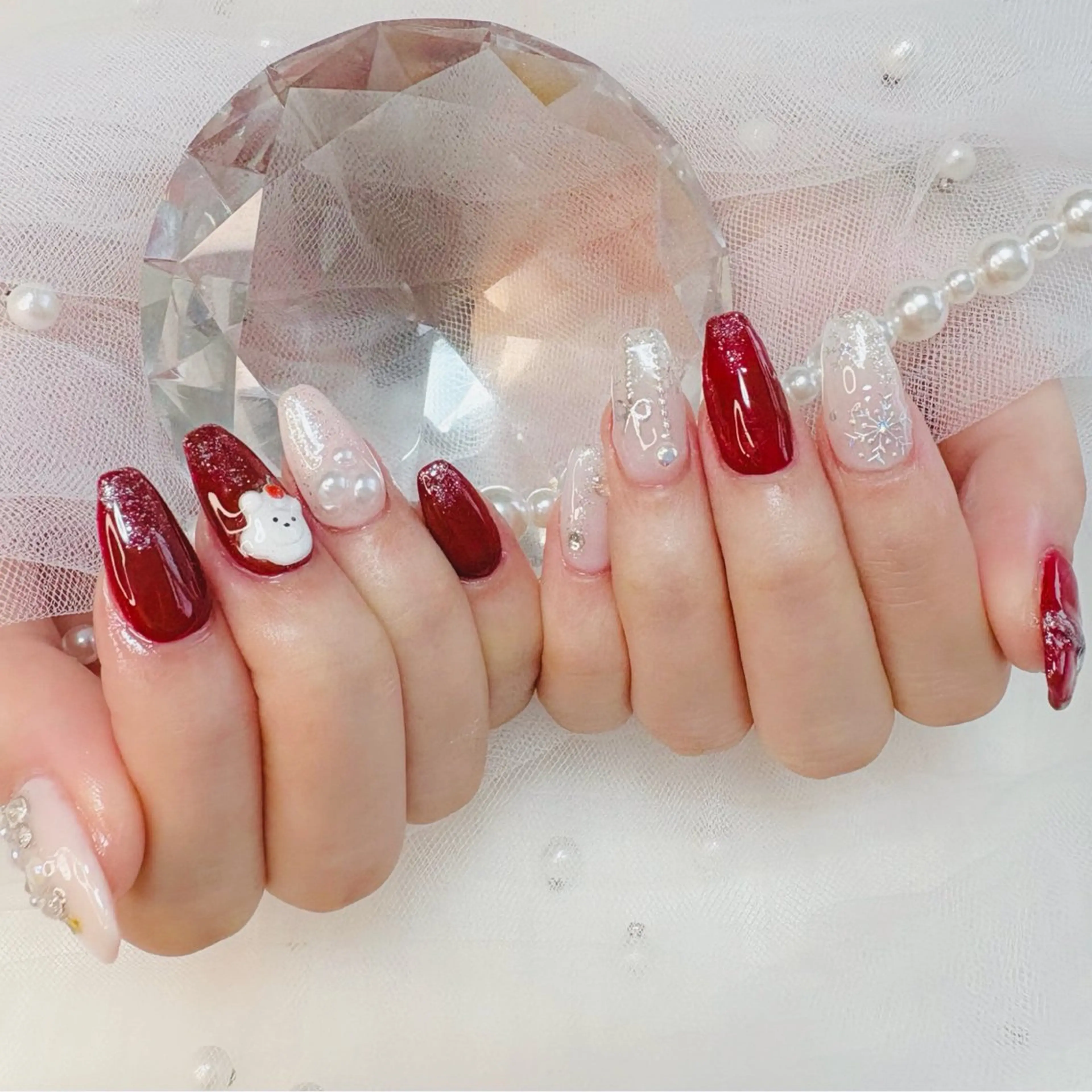 ネイル ハンドネイル フットネイル AKARI nail💅のネイルデザイン