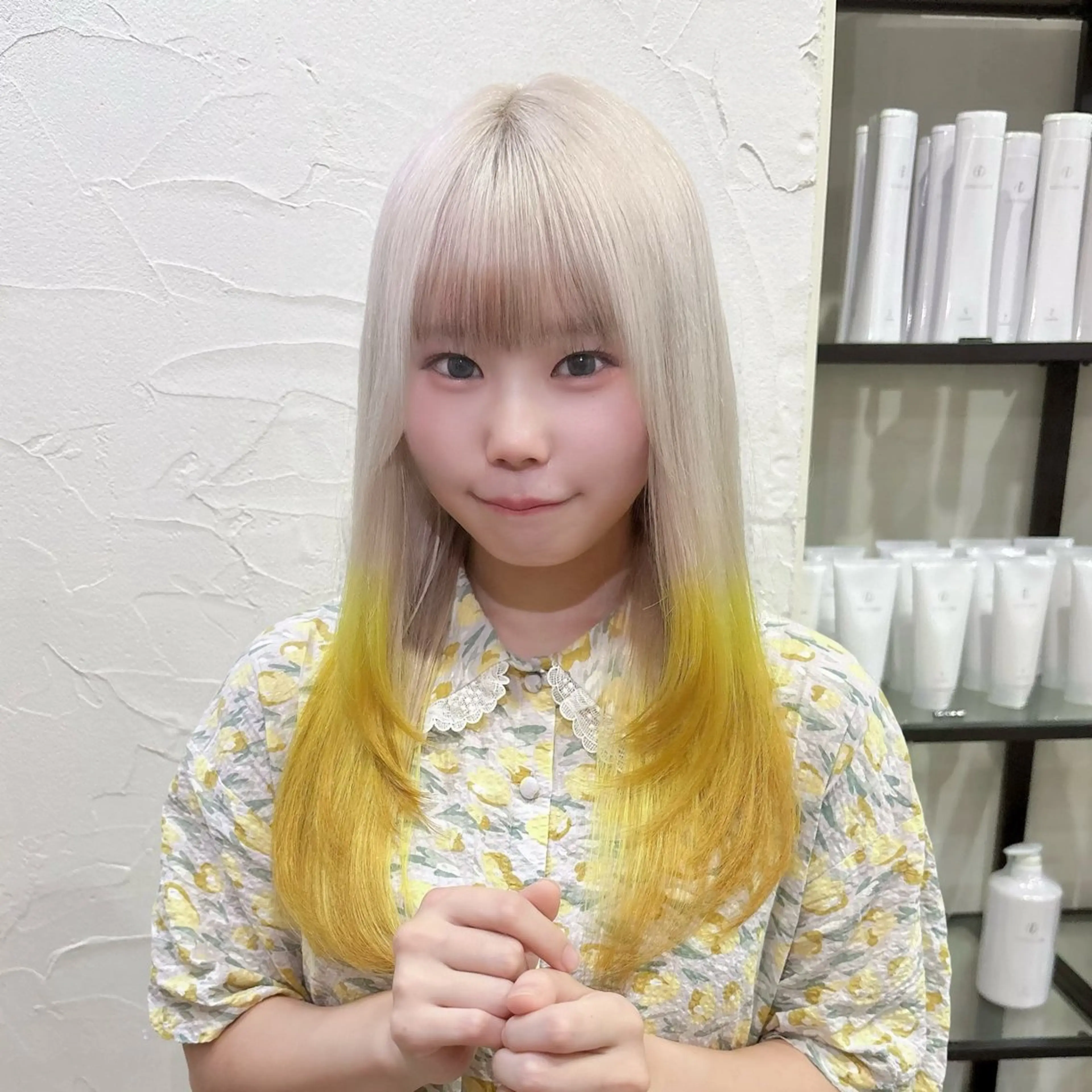 【ご新規様限定🍀】スペシャルケアブリーチ✨+ケアカラー︎🌈+カット✂️の写真