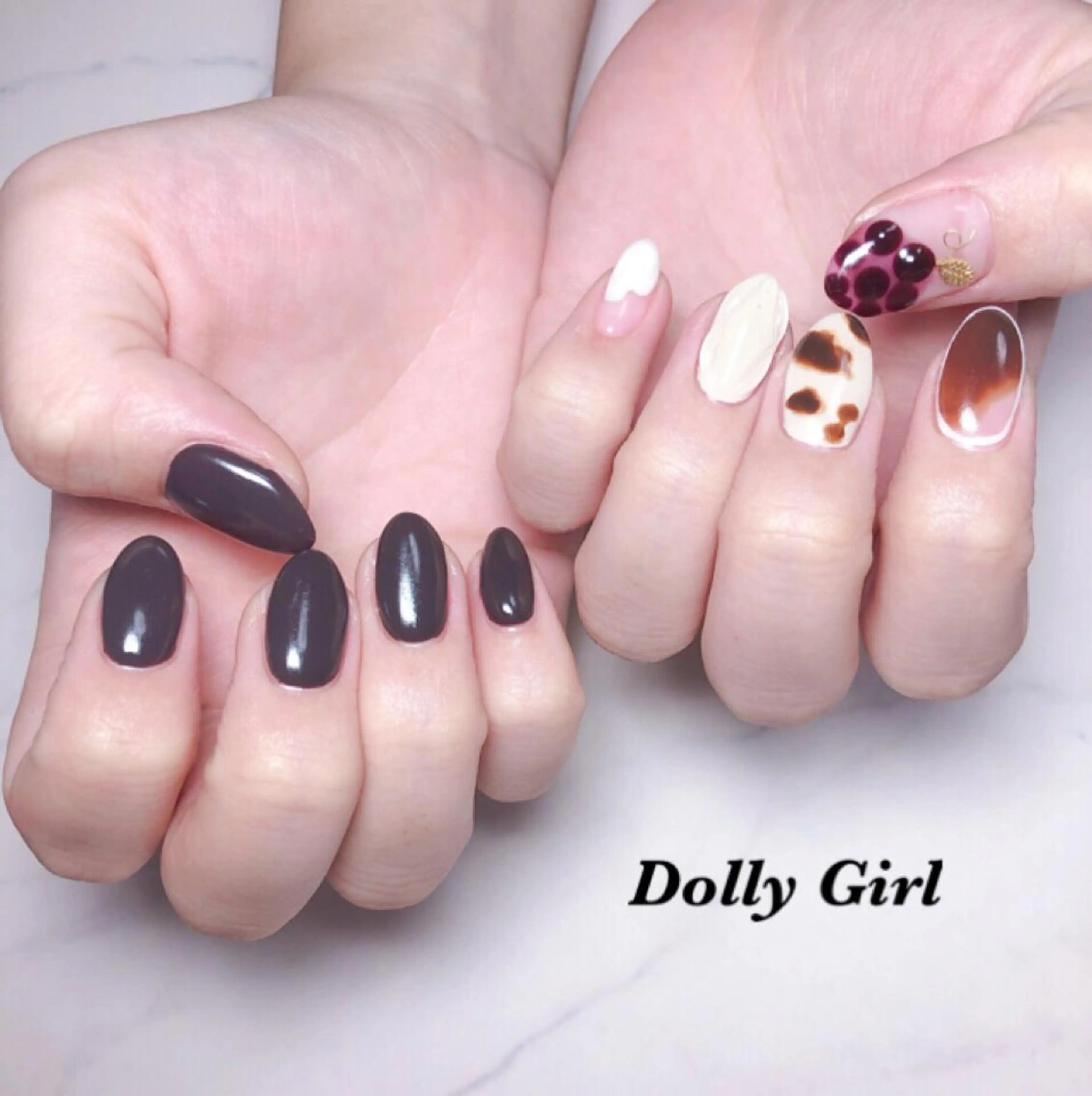 ネイル 個室ネイルサロンDolly  Girl〜ドーリーガール〜所属・DollyGirl KYOKOのネイルデザイン