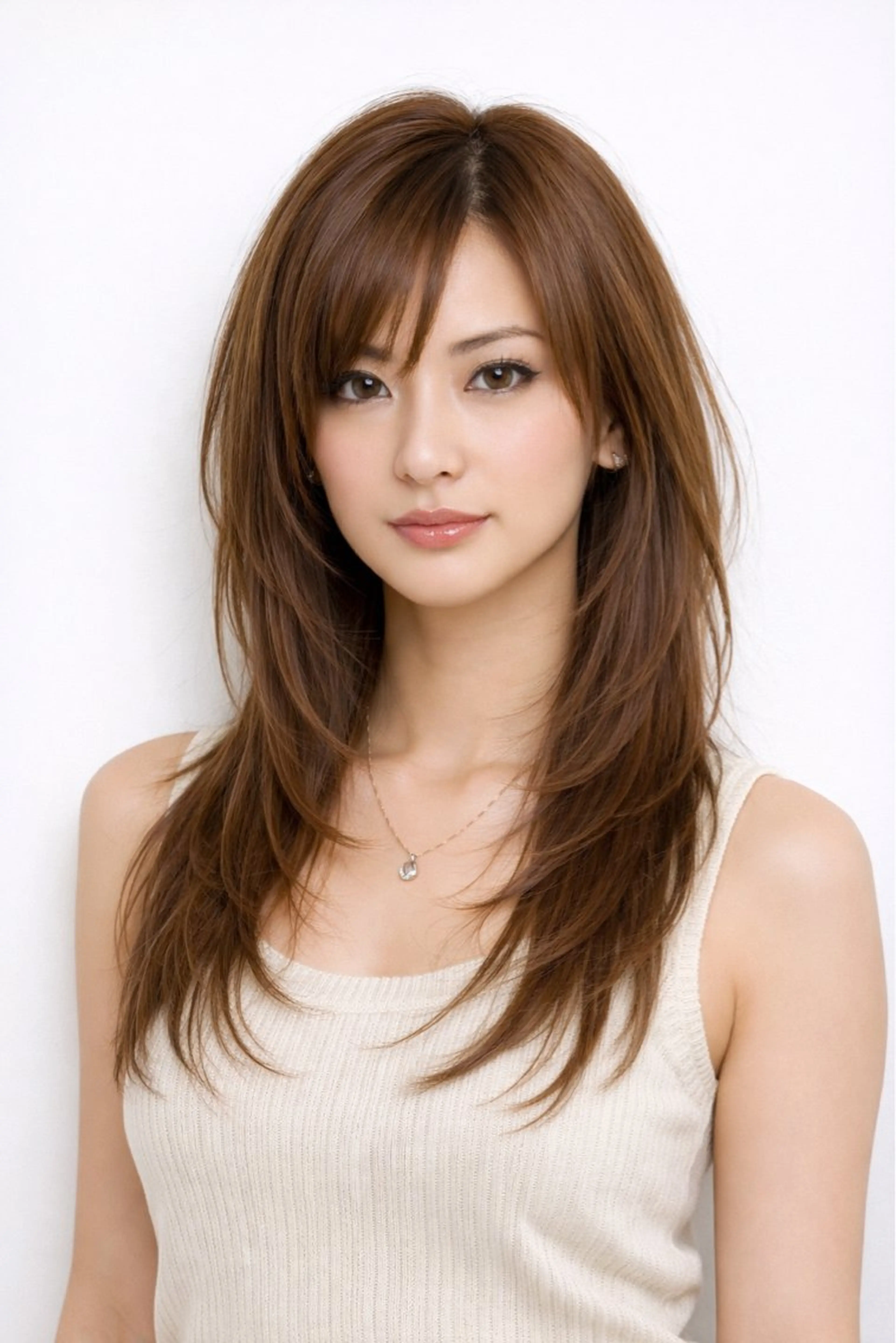 ロング カラー ブラウンカラー レイヤーカット トリートメント カット ヘアカラー トリートメント 🍀ウルフ/y2k 🍀ａｙａｎａ🍀のヘアスタイル