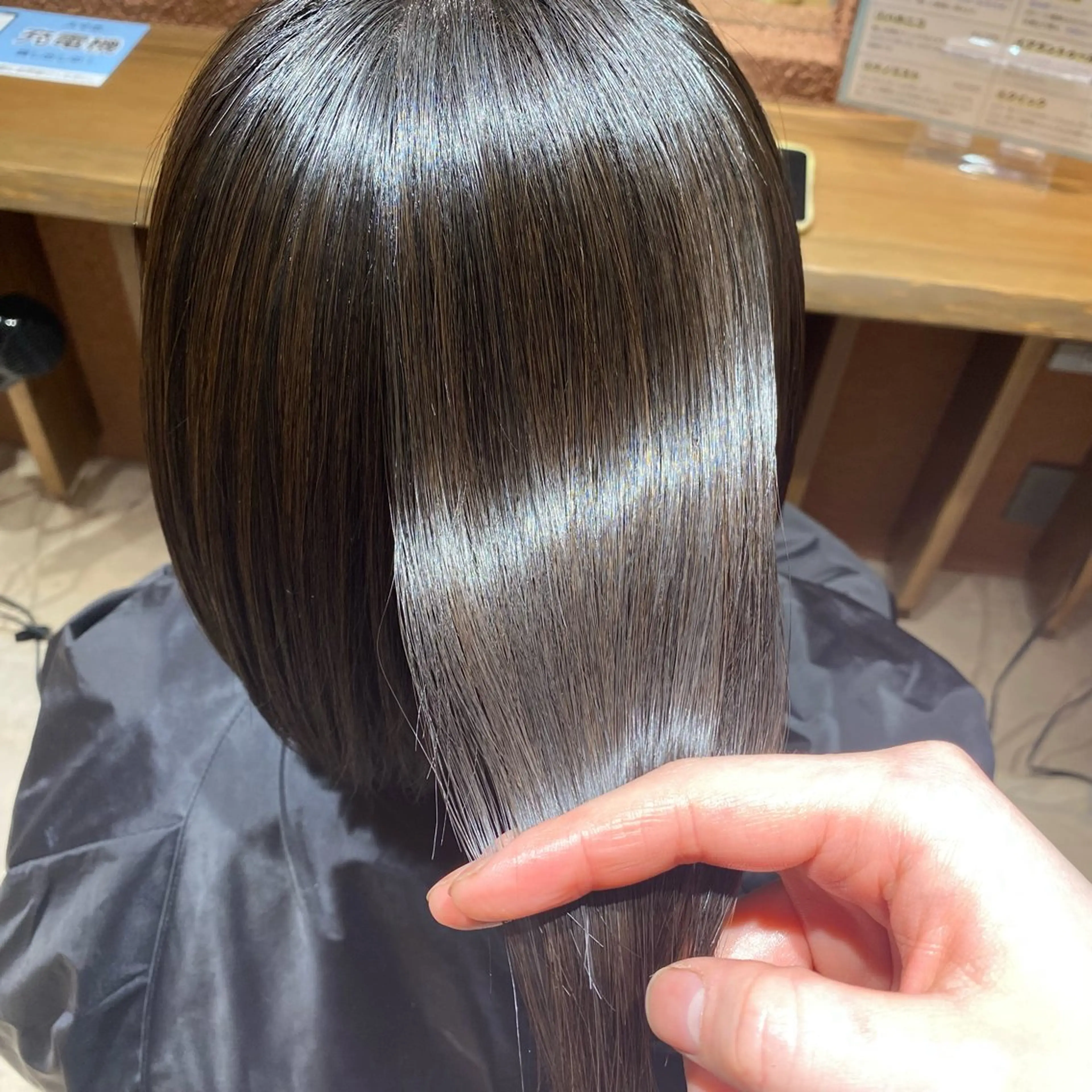 髪質改善トリートメントの写真