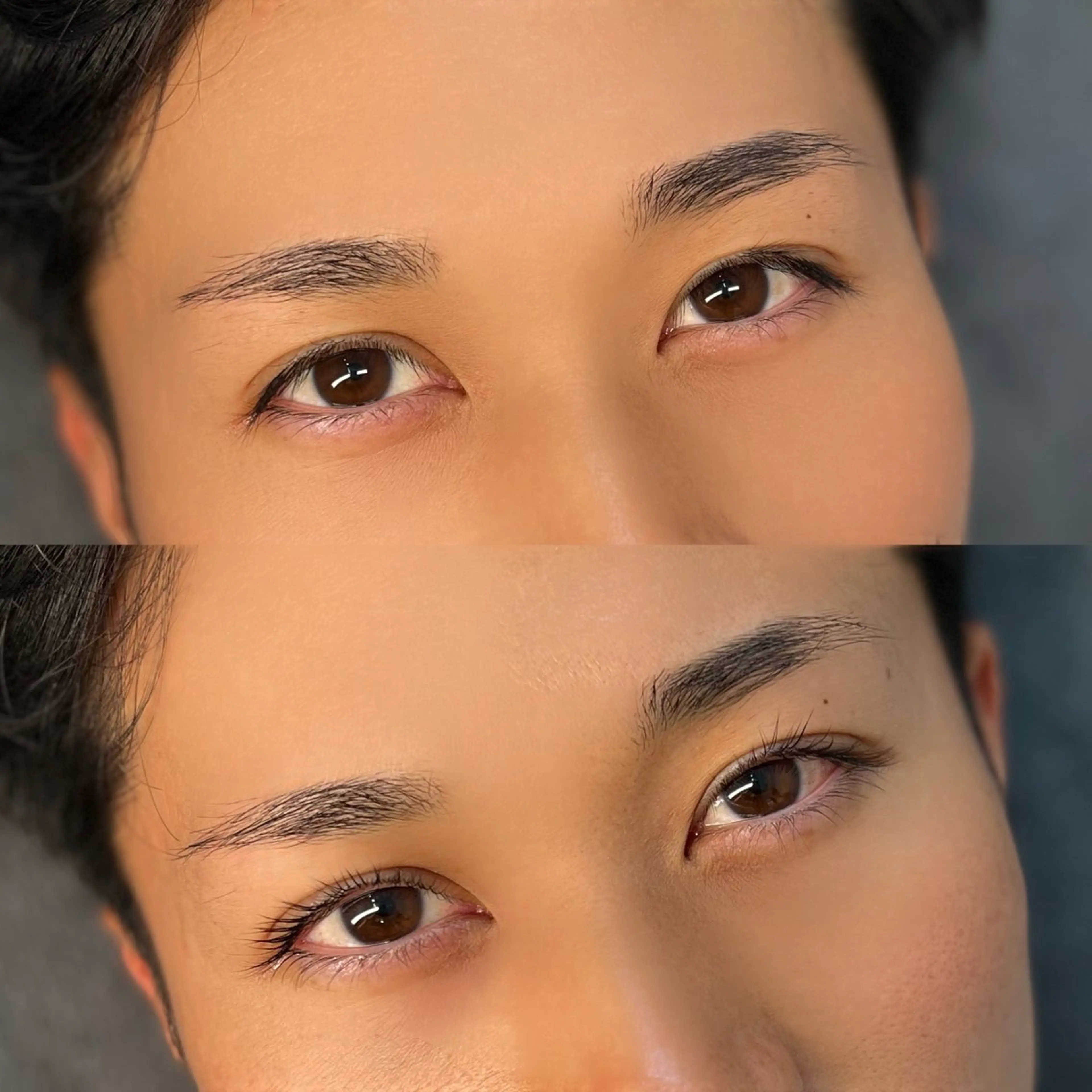 メンズ【まつ毛パーマ×眉毛ワックス】の写真