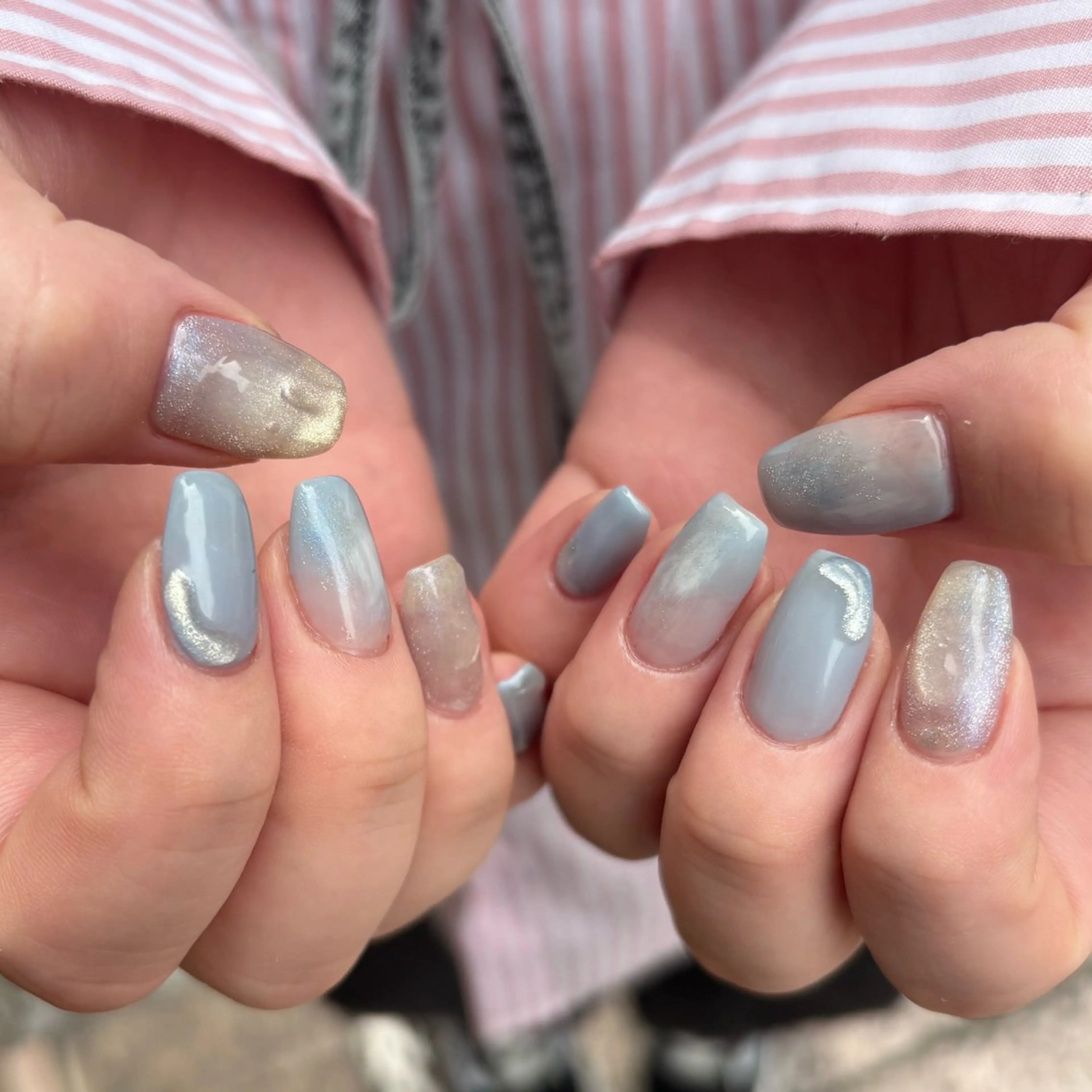 【ニュアンス限定】持ち込みデザイン（オフなし）⚠️デザインはお早めにご連絡ください※長さだし、角裂補強、追加メニュー不可の写真