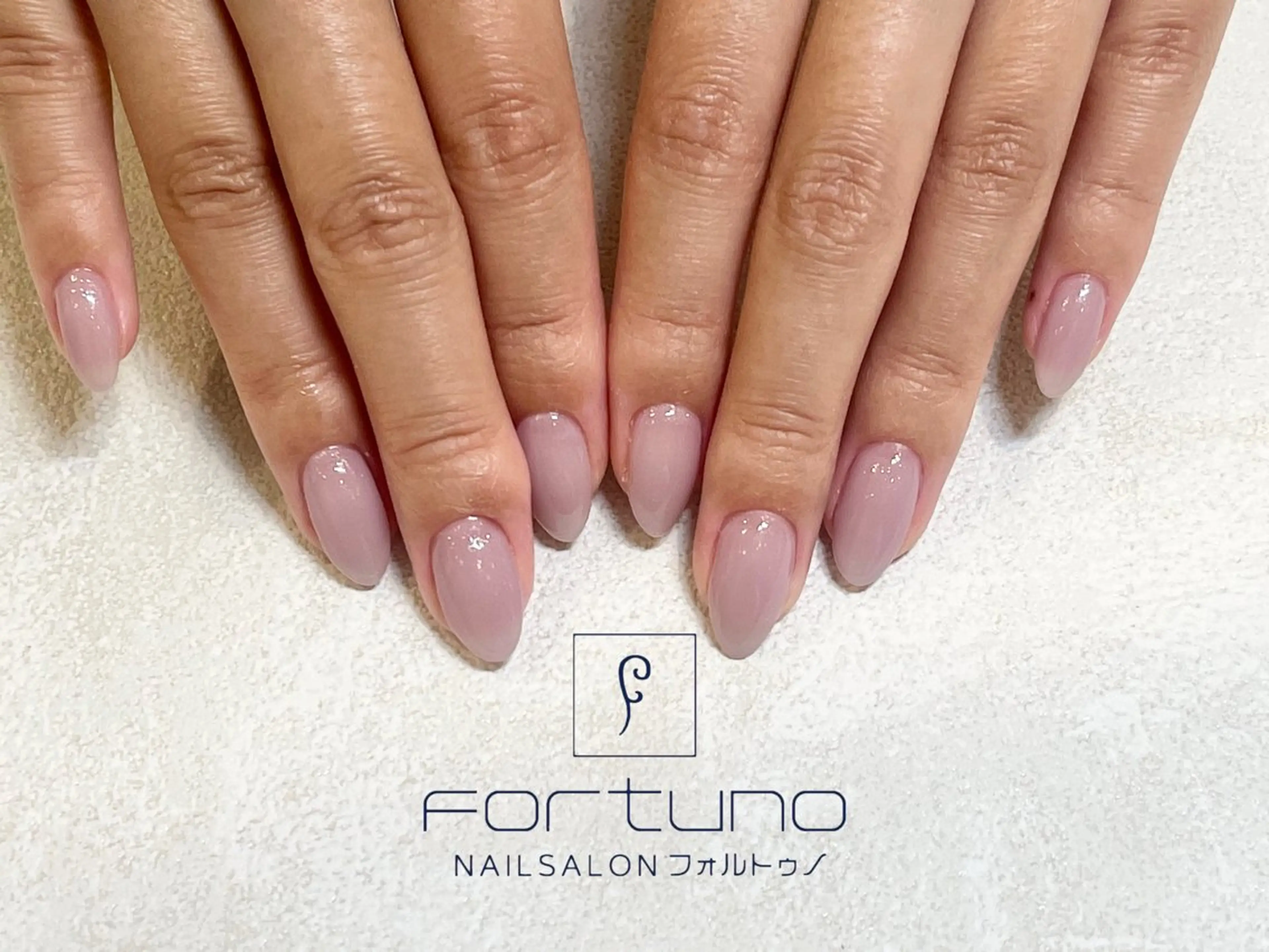 ネイル ワンカラーネイル ネイルサロン フォルトゥノ所属・Fortuno富士南 /Chihiro🤎のネイルデザイン