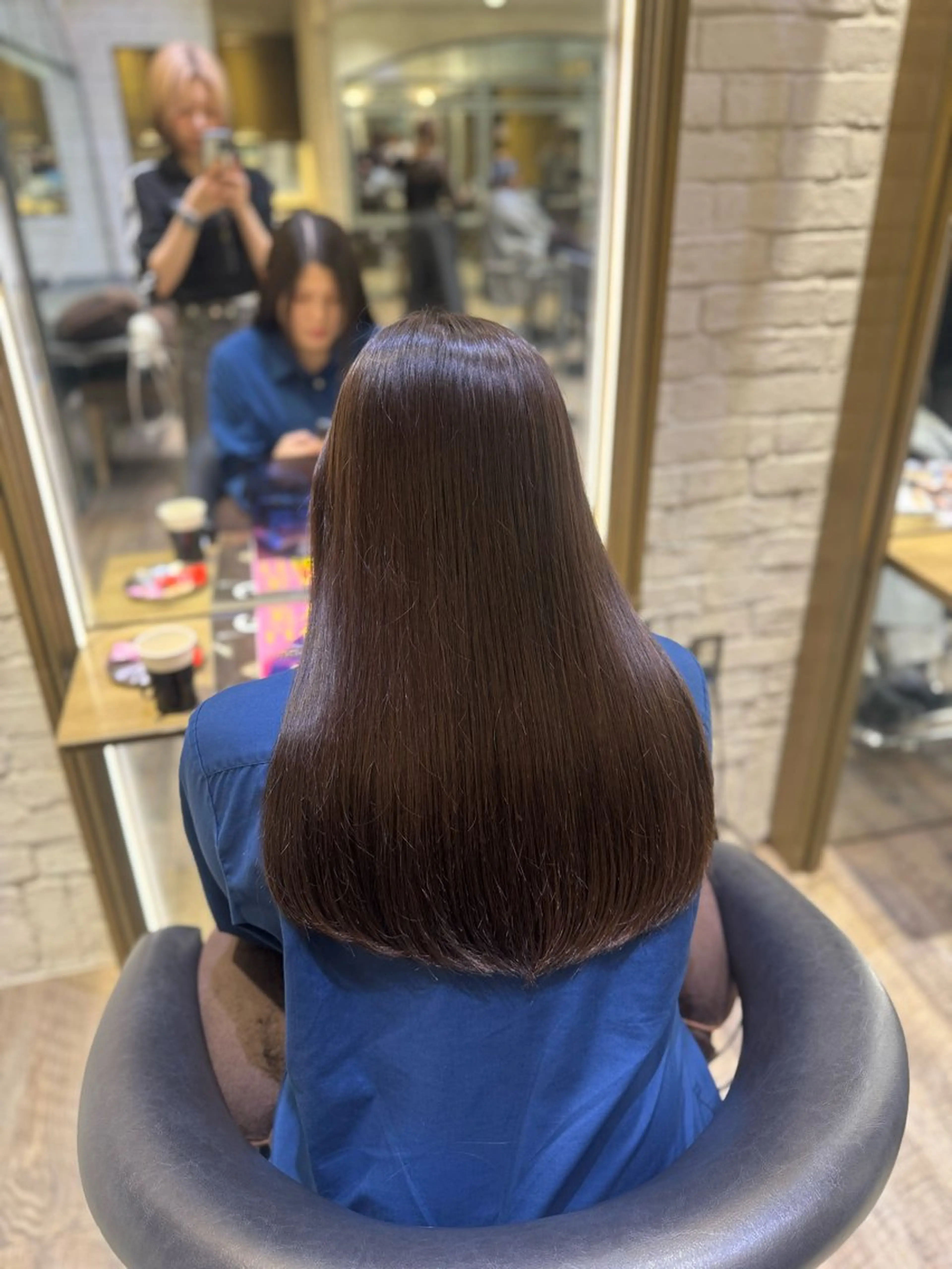 セミロング 縮毛矯正 縮毛矯正 Tiffa銀座所属・TiffaGINZA /Momokaのヘアスタイル