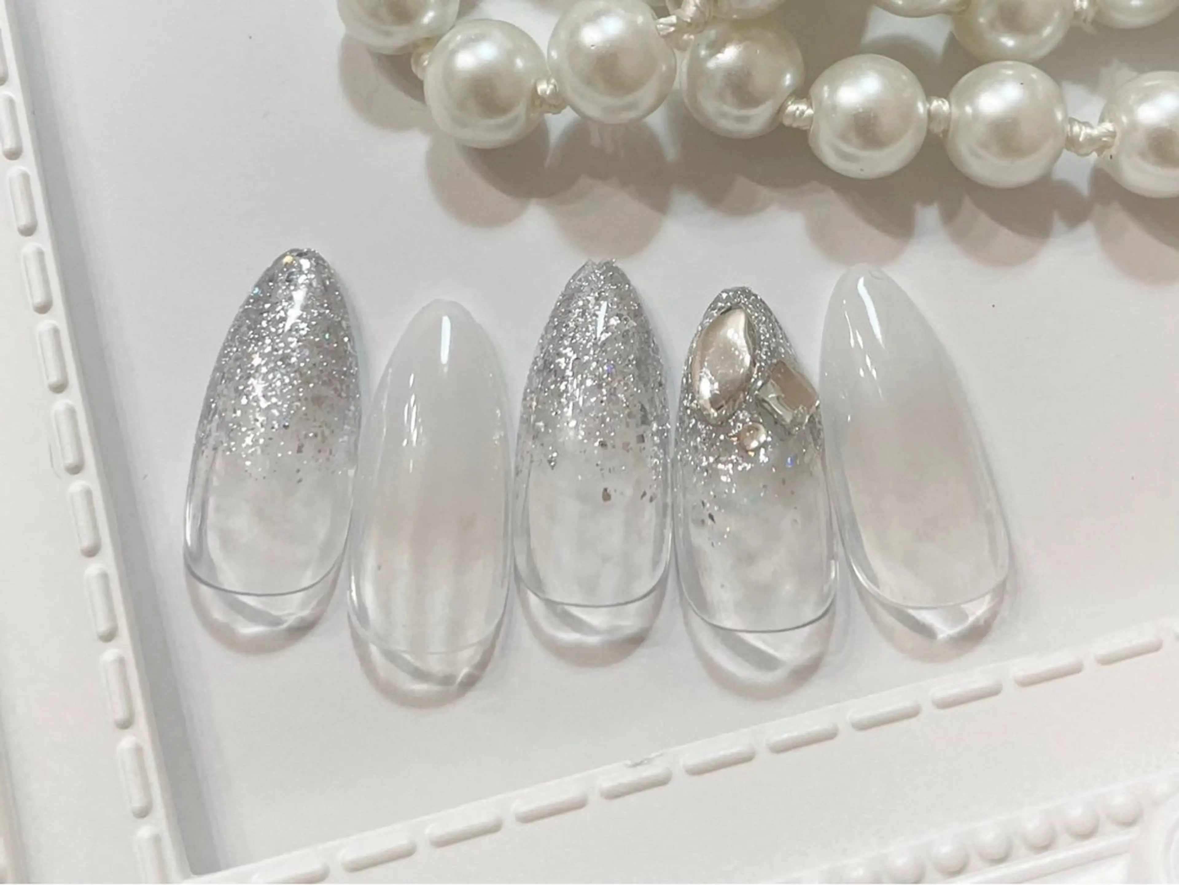 ネイル シンプルネイル ワンホンネイル 【パラジェル・フィルイン】Nailsalon Merci東中野所属・Merci shigaのネイルデザイン