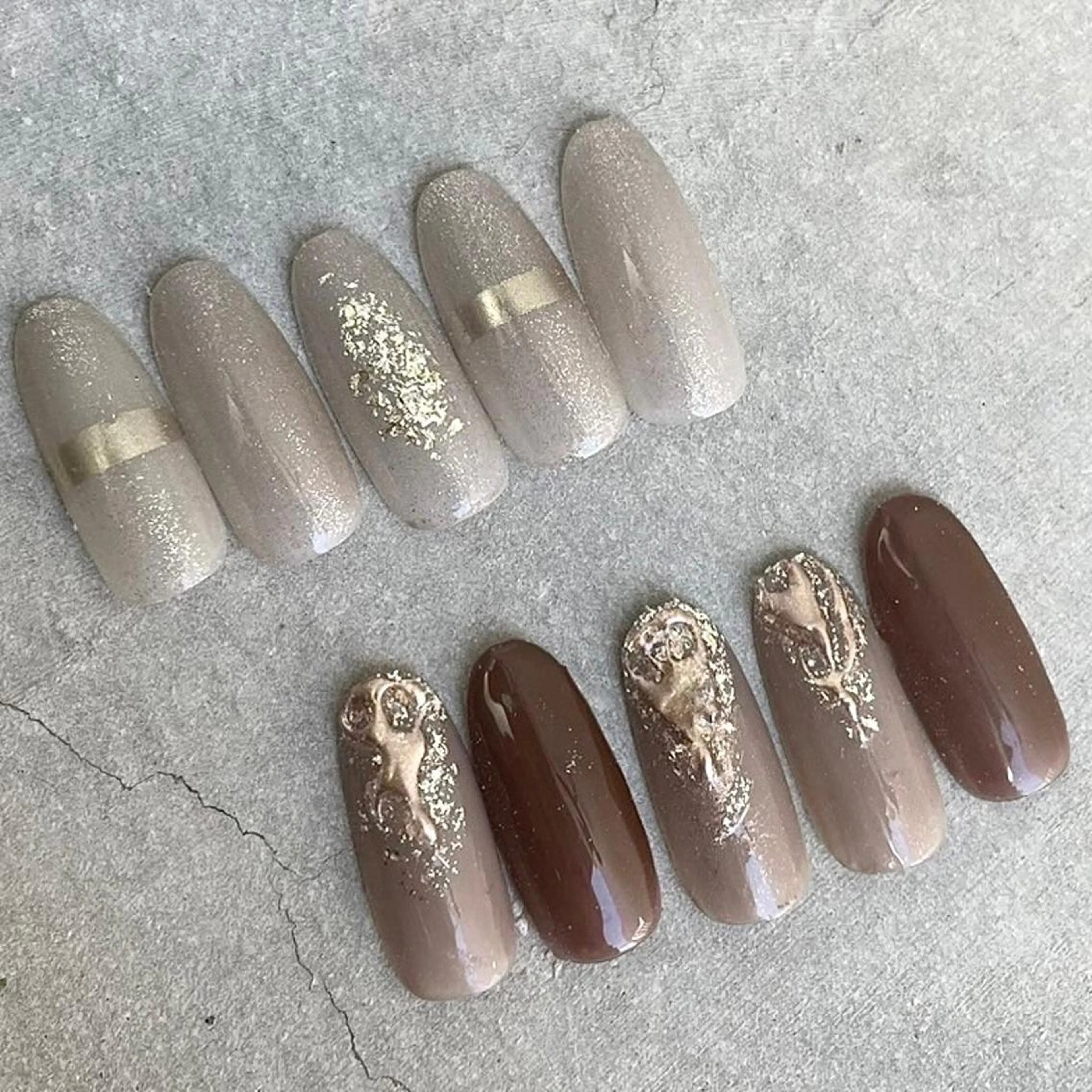 ネイル ニュアンスネイル h's dazz harukaのネイルデザイン