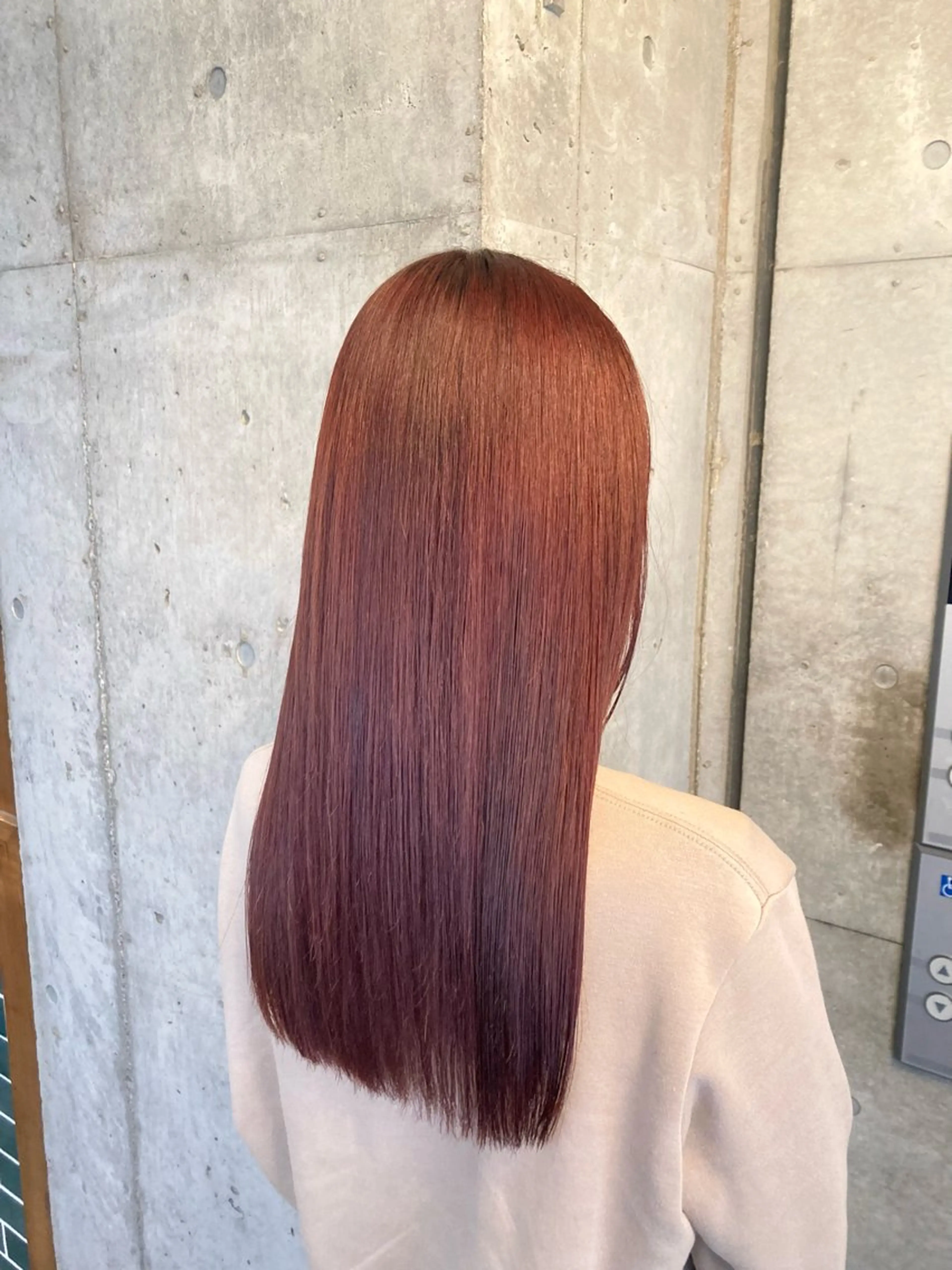 セミロング カラー 横浜美容室／暖色系 michika🌹のヘアスタイル