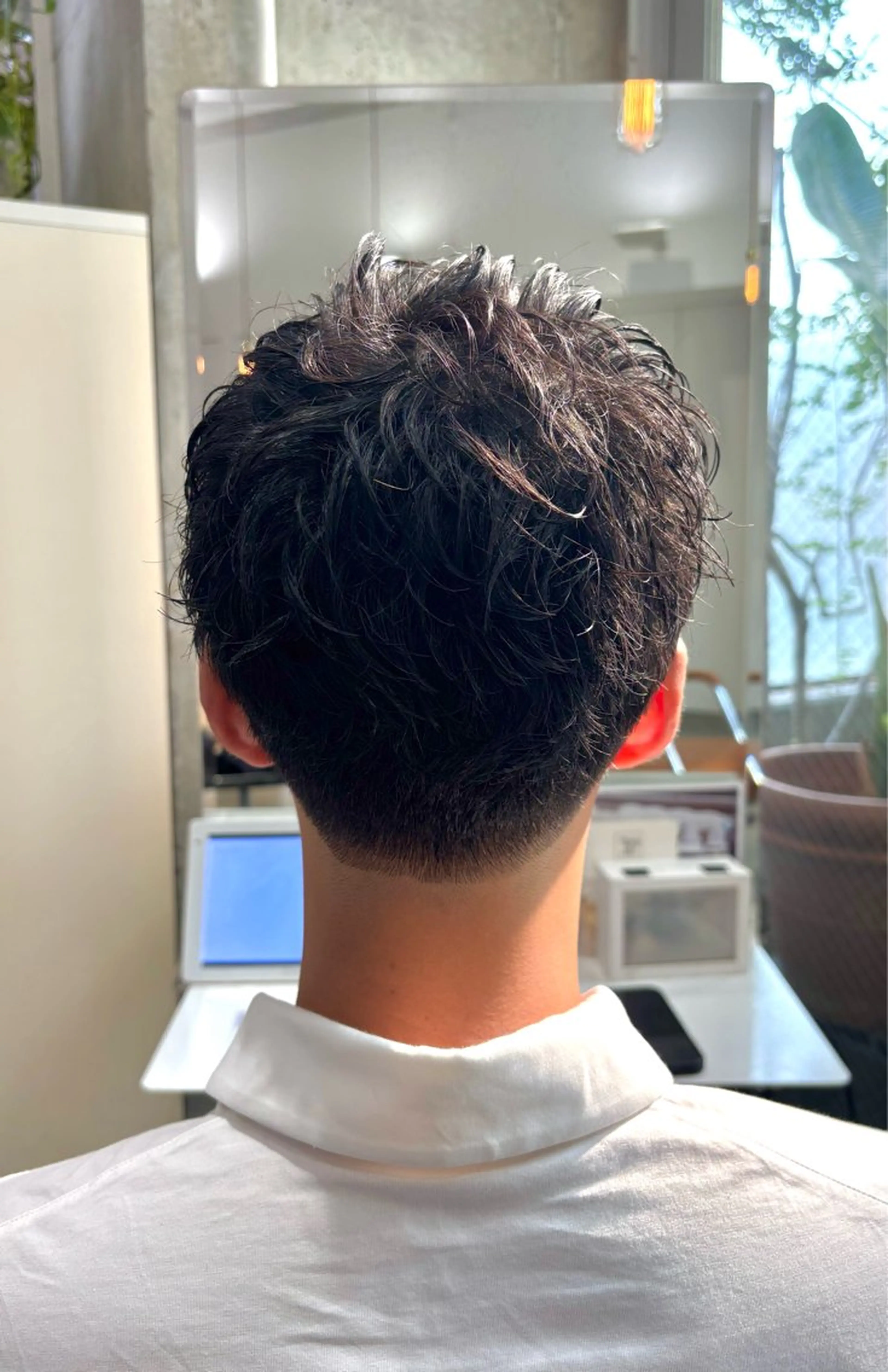 メンズ メンズショート カット egerie prime 井向幹滉のヘアスタイル