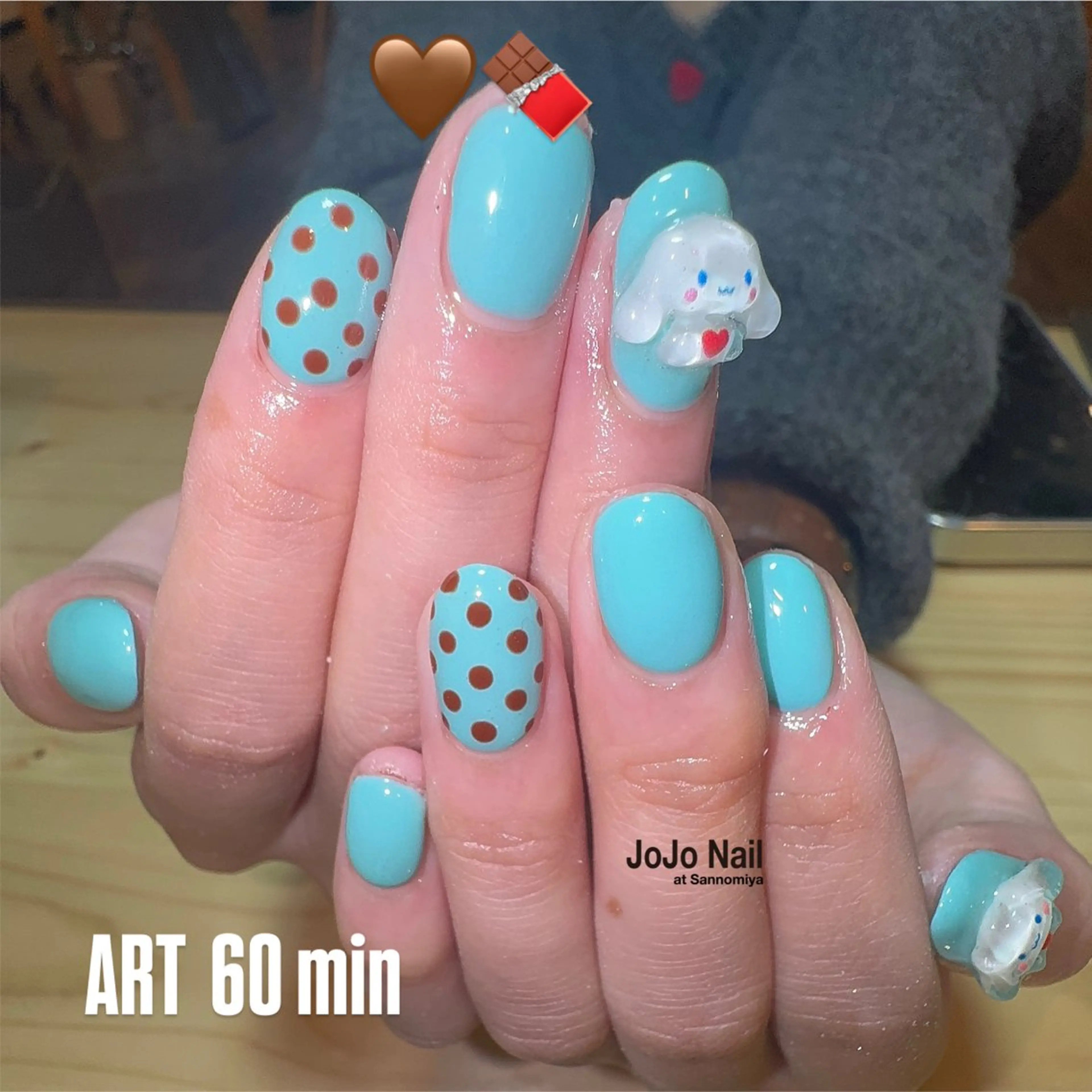 🎀持込デザイン 60min（オフ込）時間内パーツ付け放題*ੈ✩‧₊˚の写真