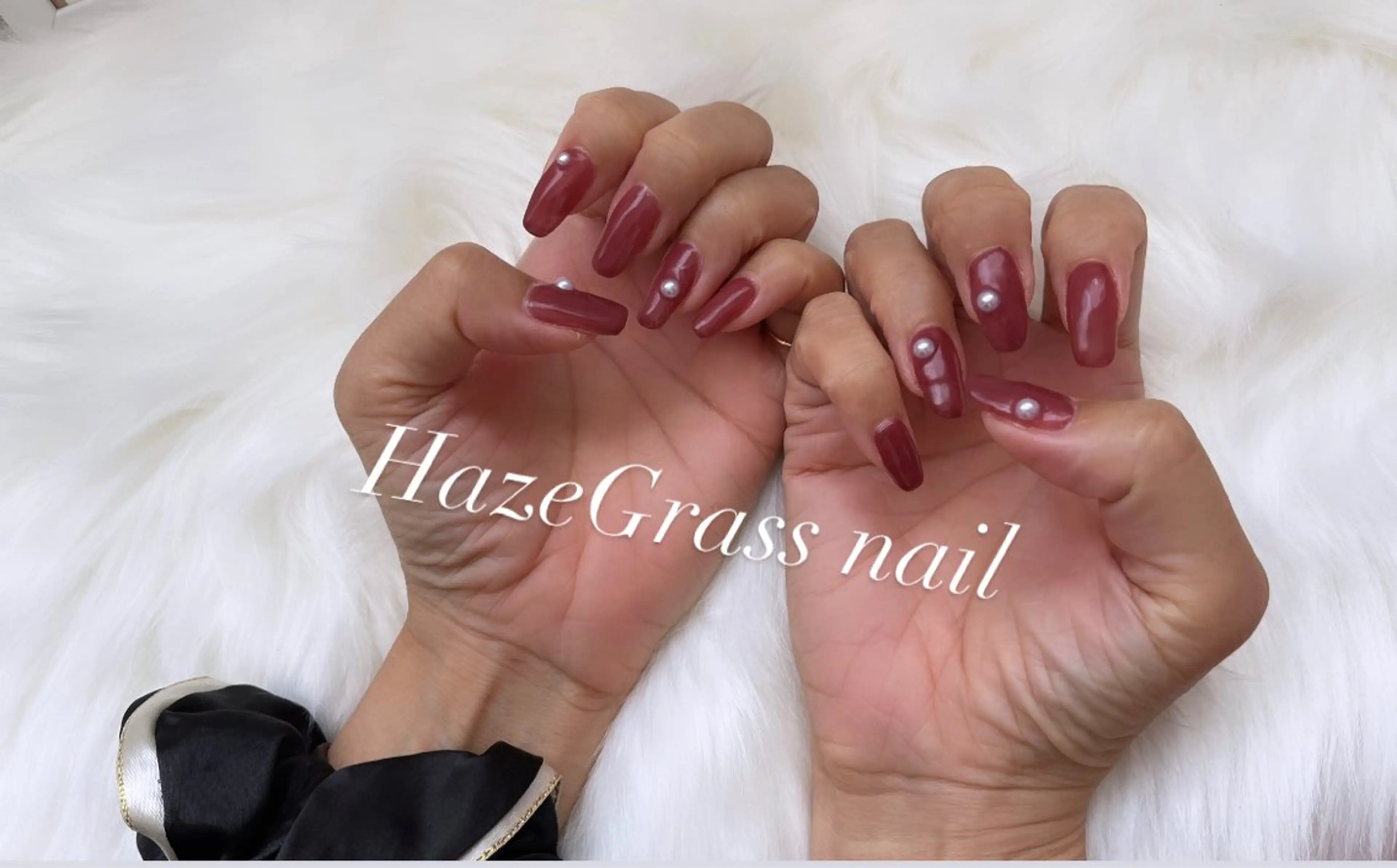 セミロング HazeGrass NAILのネイルデザイン