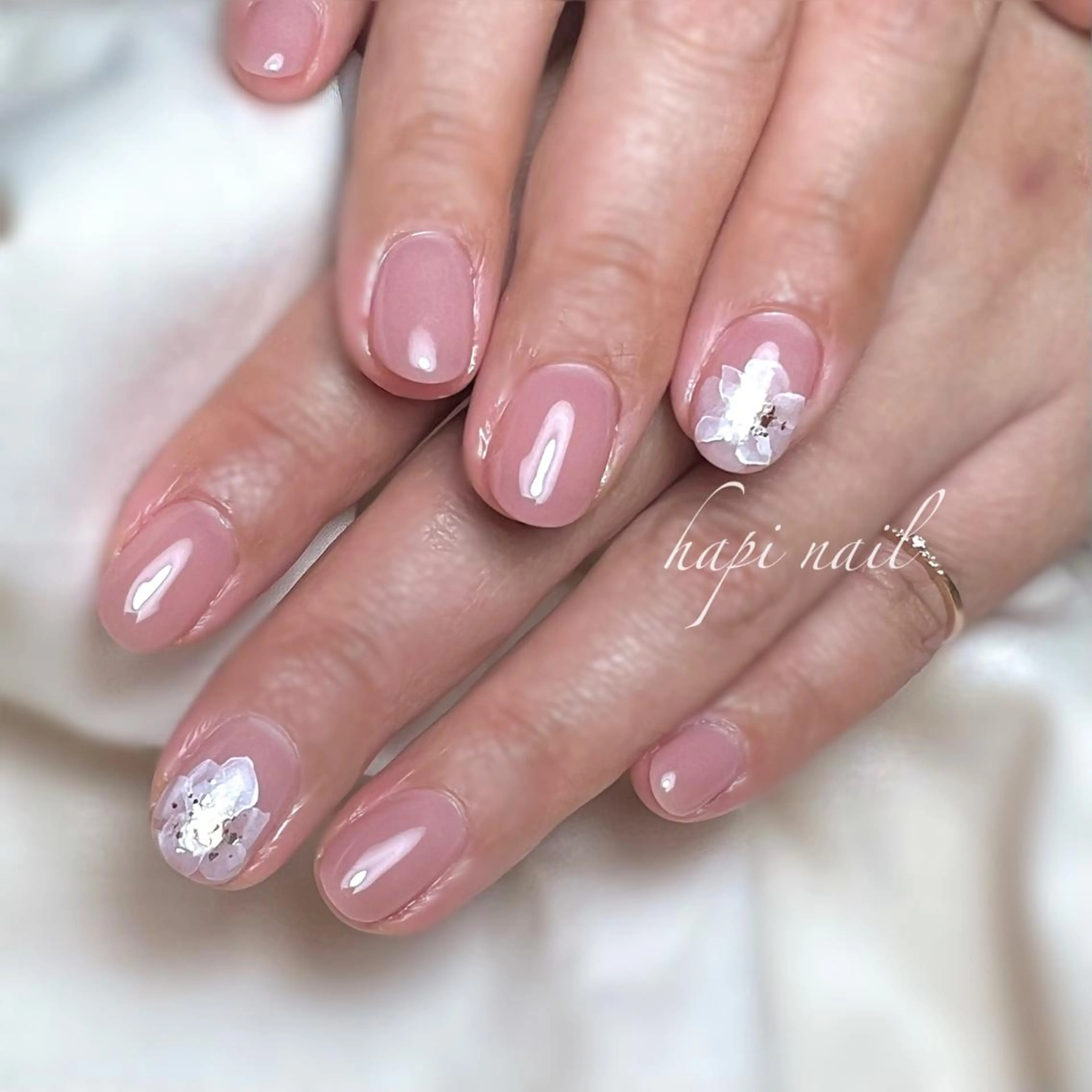 ネイル 【爪の育成専門】深爪・むしり癖・丸い爪・ガサガサなど　　Rio nail所属・Rio nail まなみのネイルデザイン