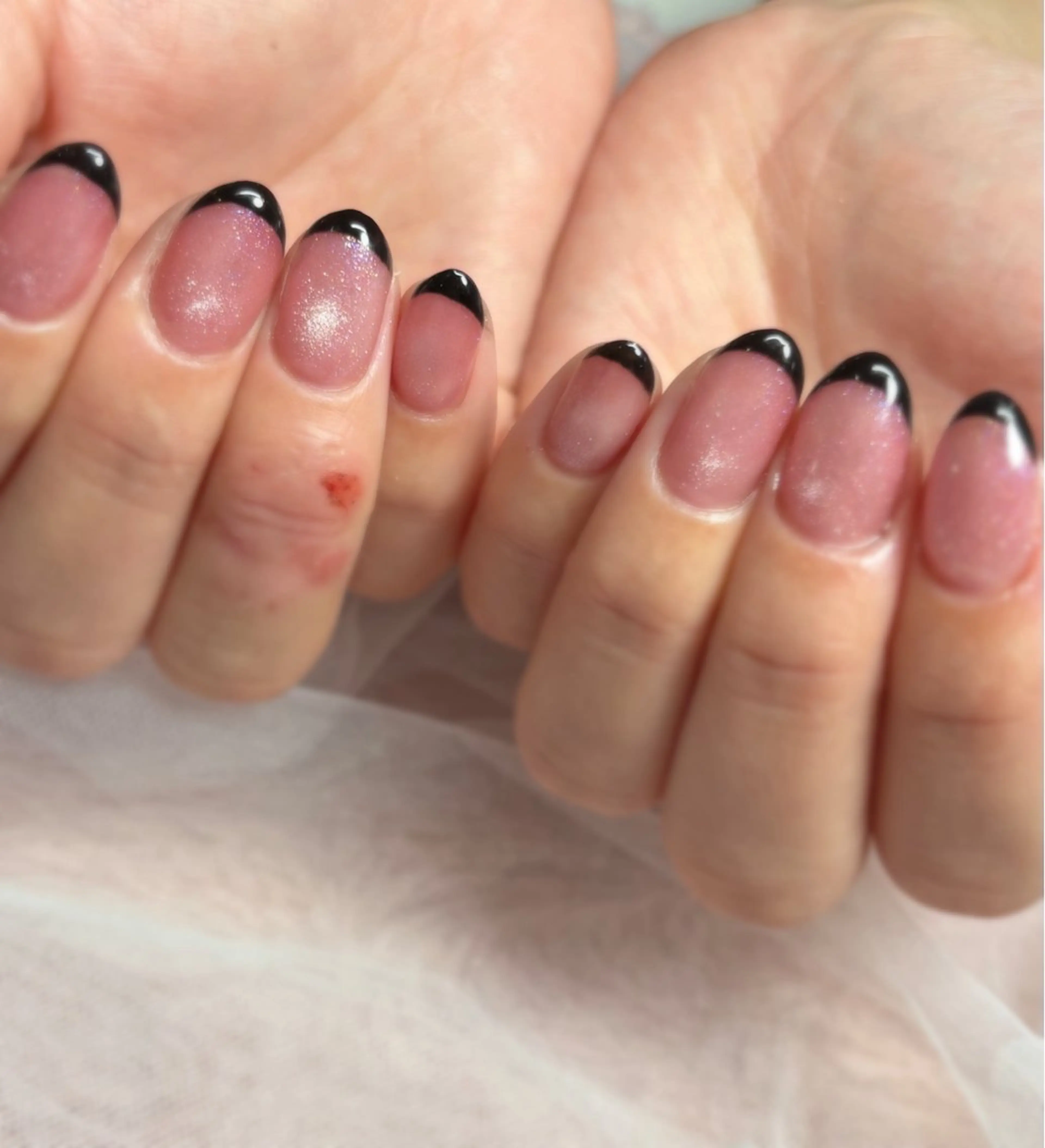 ネイル フレンチネイル マグネットネイル ハンドネイル Nail Salon RiLion所属・kaho  🧸🎀 RiLionのネイルデザイン