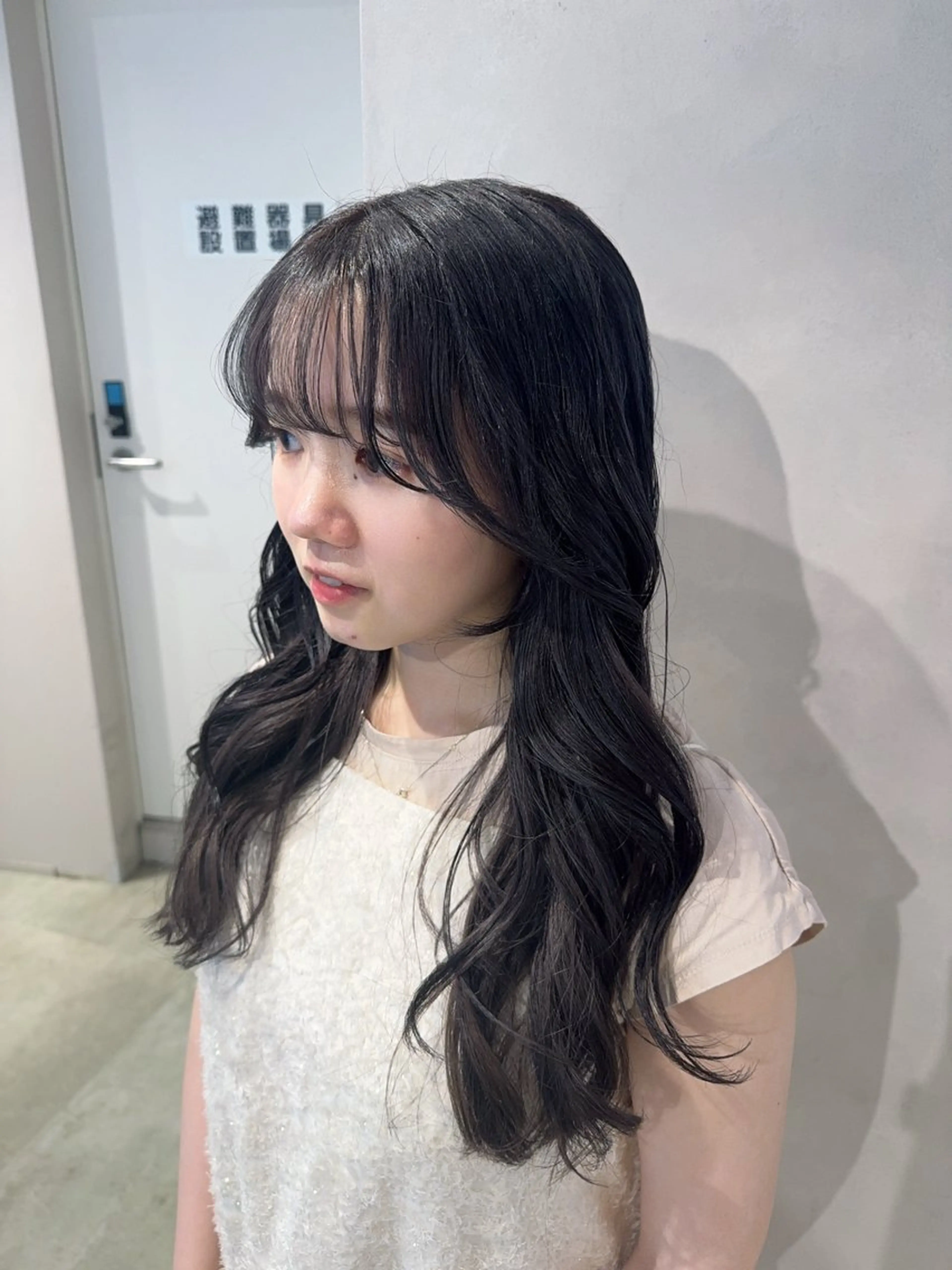 カラー ディープラベンダー ラベンダーカラー ラベンダーグレー カット ヘアカラー トリートメント 透明感カラー✨艶髪 制作🌱山根あゆみのヘアスタイル