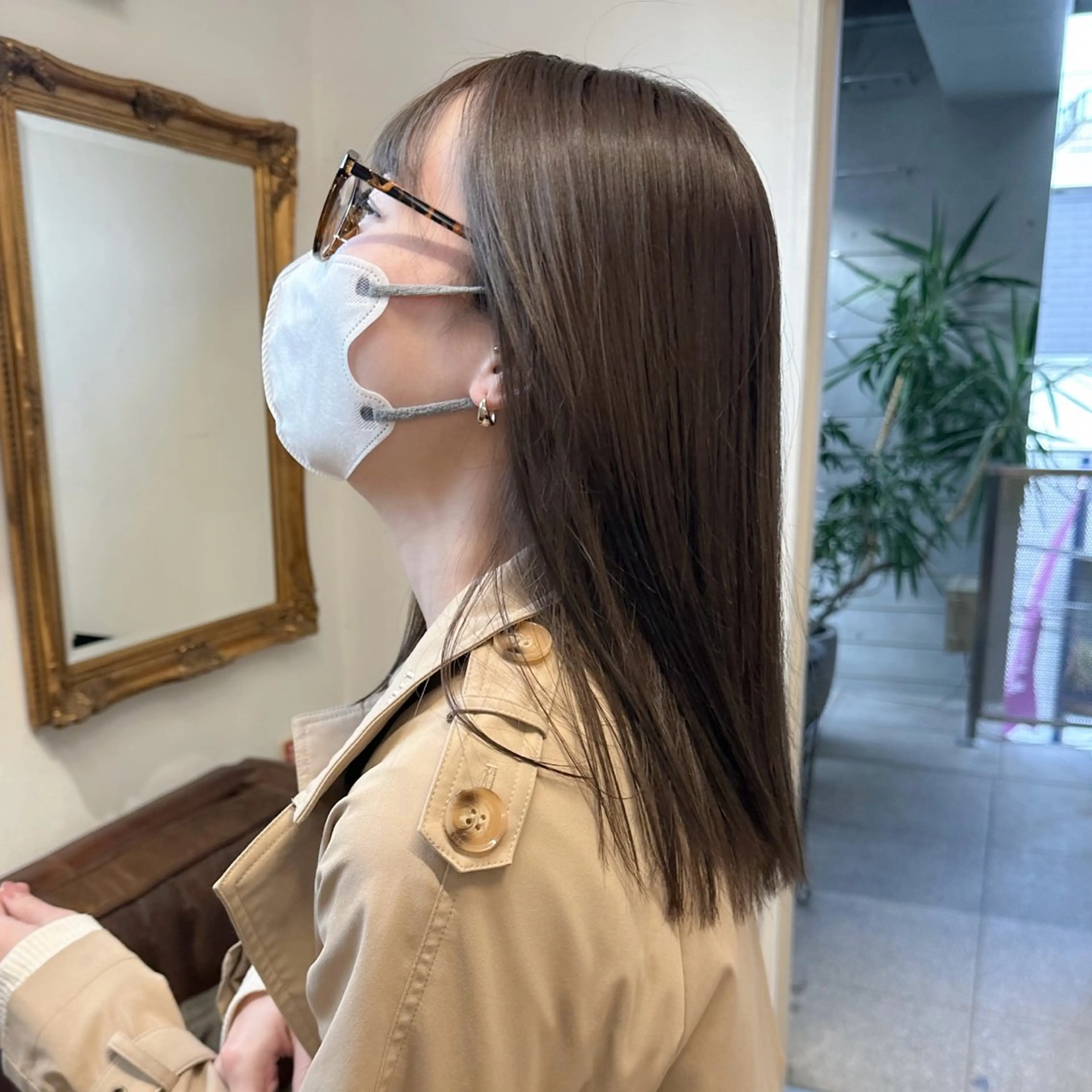 ロング カラー 艶カラー×似合わせ カットshihomiのヘアスタイル