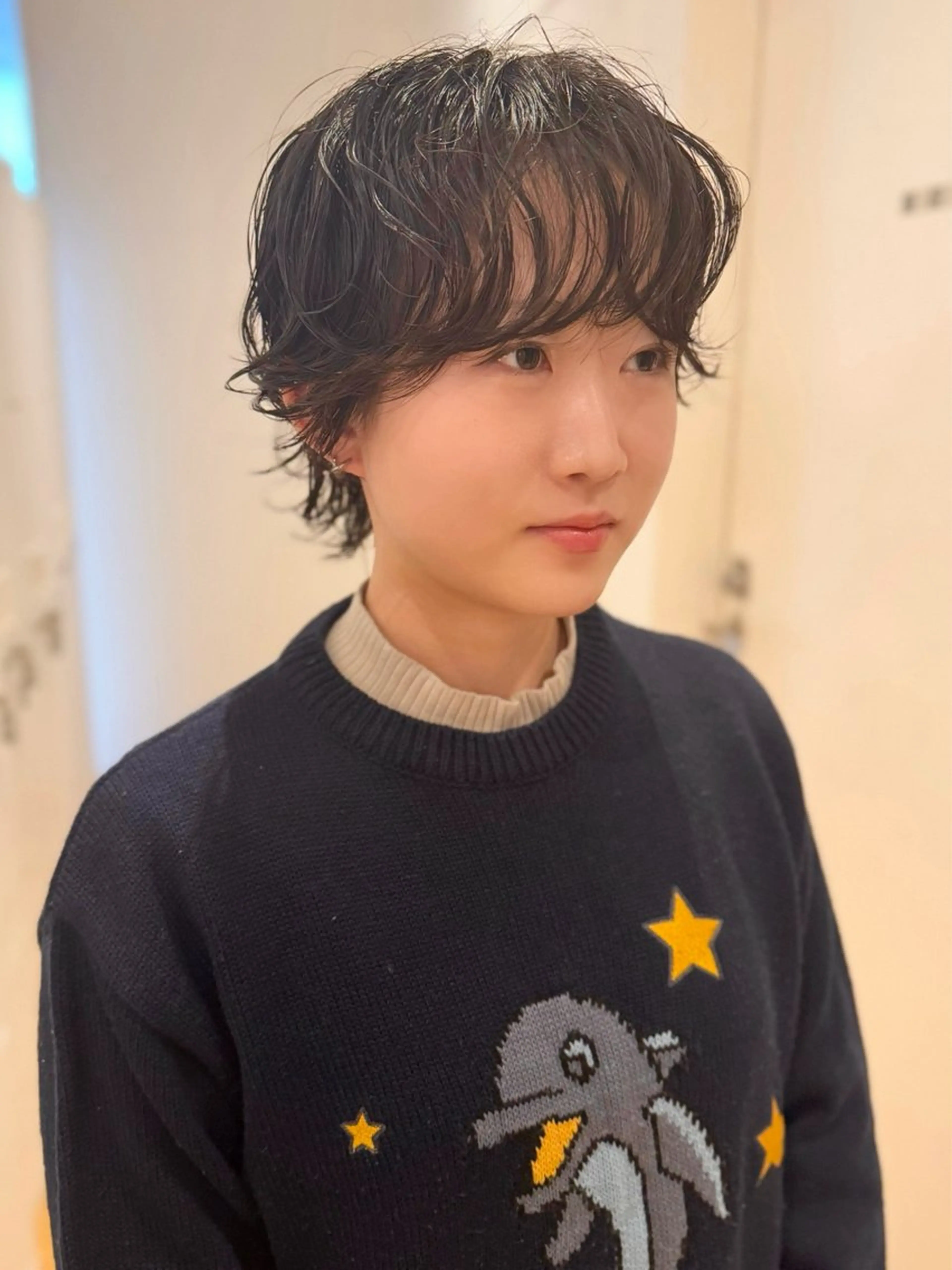 ショート LUAU HAKU所属・REN大阪梅田美容室 ショートパーマ特化のヘアスタイル