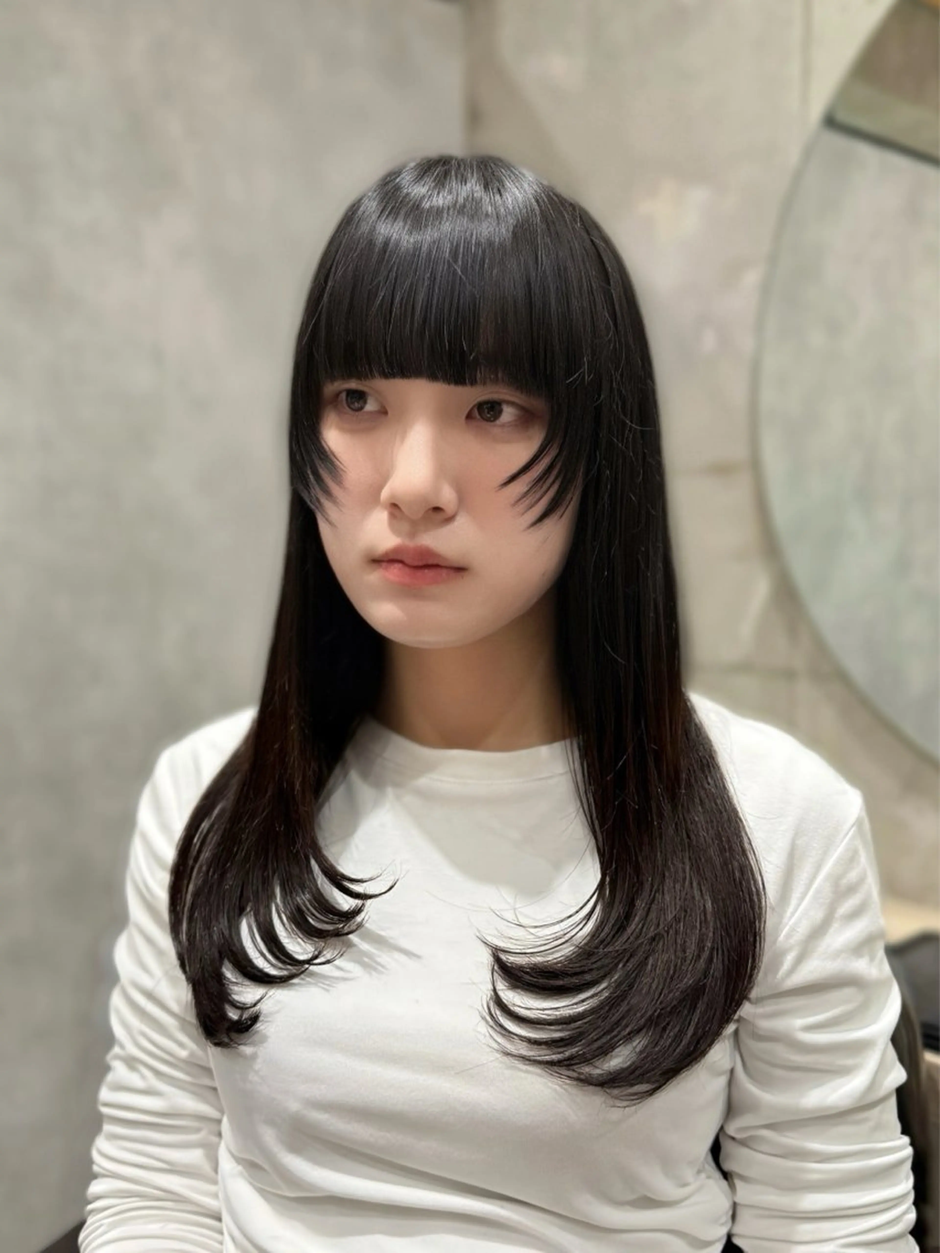 ロング waka🤎 レイヤー／ボブのヘアスタイル