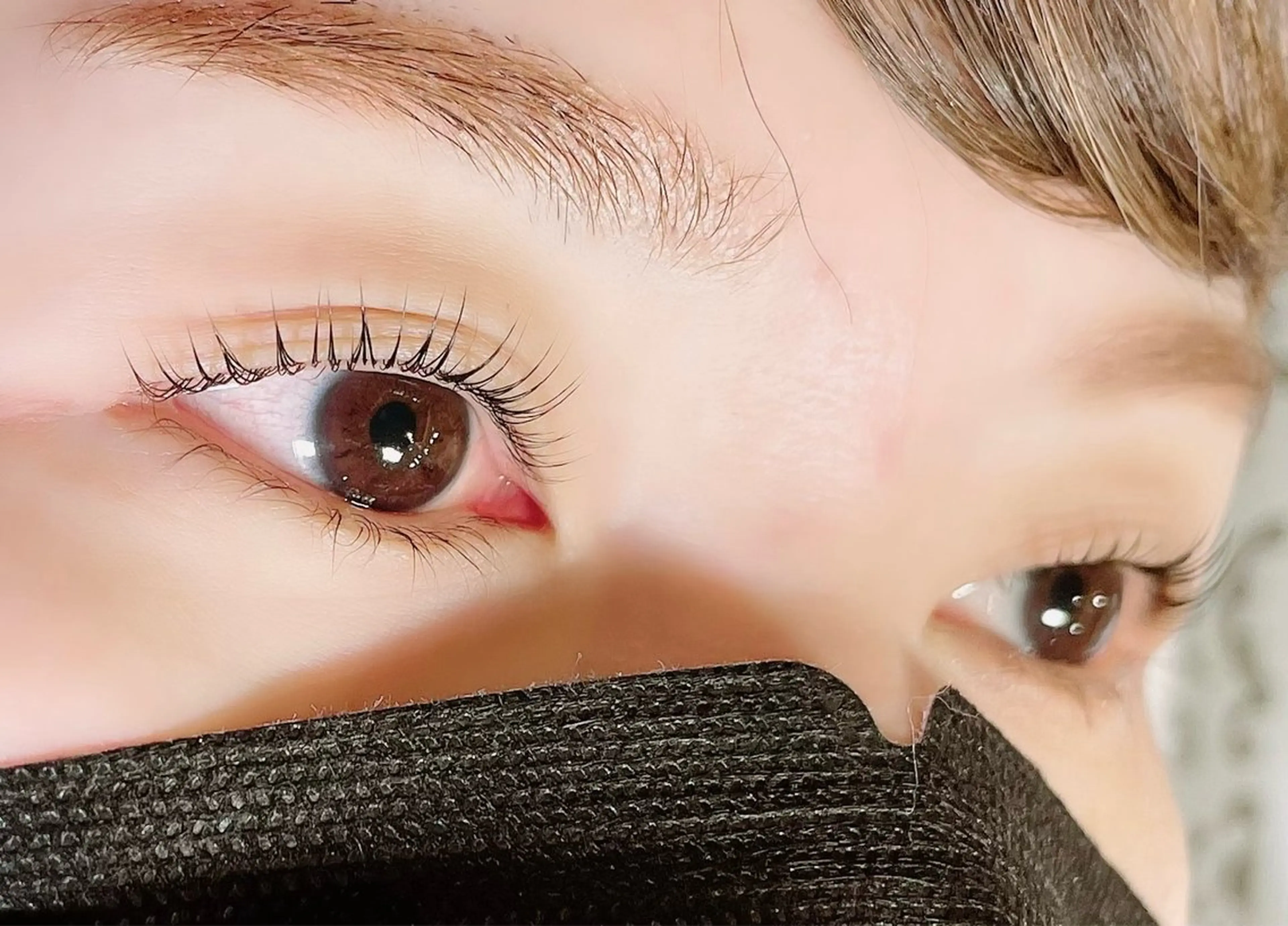 マツエク・マツパ フラットラッシュ パリジェンヌラッシュリフト まつげパーマ 一重×まつ毛パーマ ボリュームラッシュ マツパ Charme 五反田・不動前・目黒のマツエク・マツパデザイン