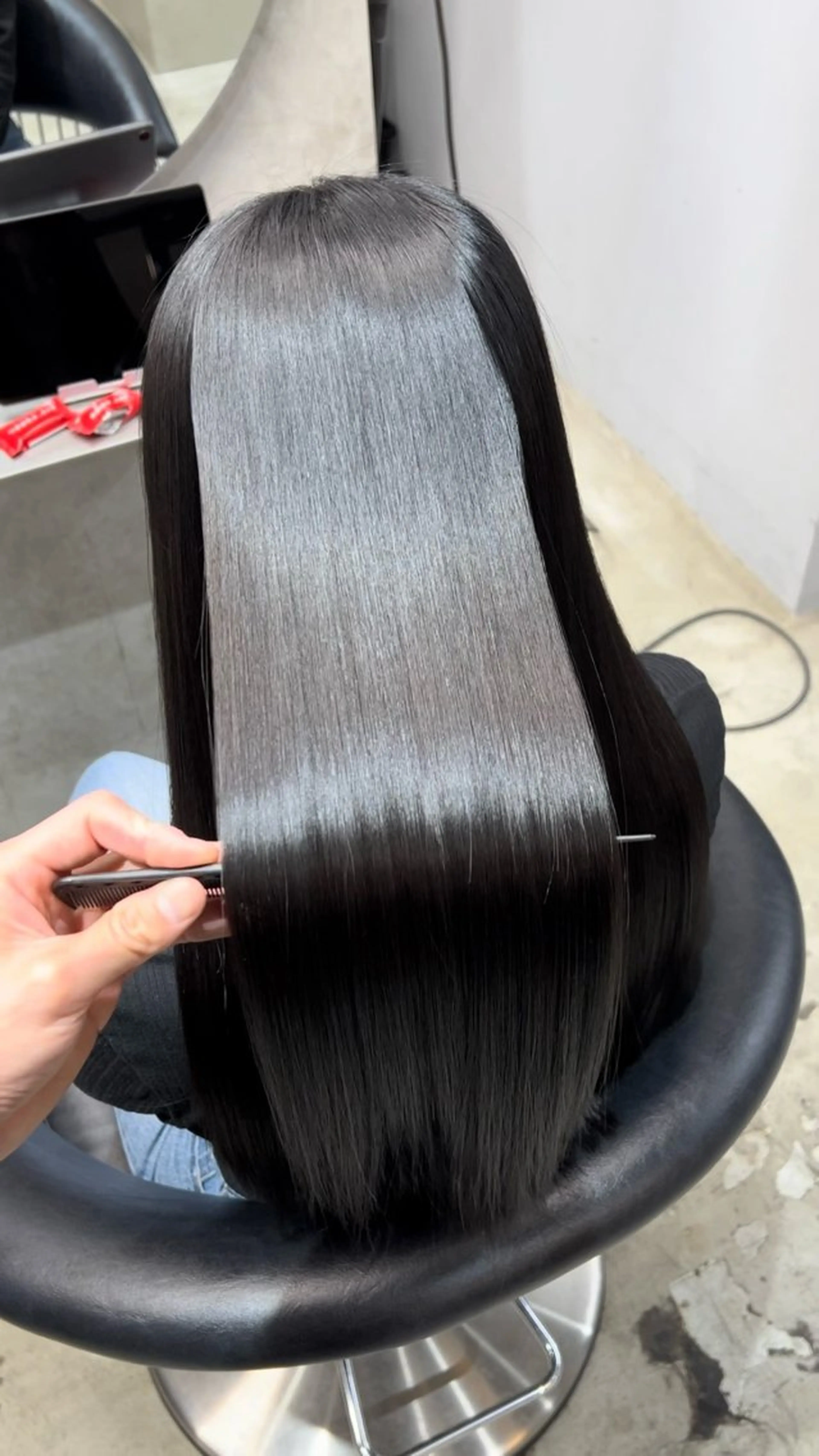 ロング カラー トリートメント etora 渋谷所属・ワンホンヘア🇨🇳 髪質改善/itaruのヘアスタイル