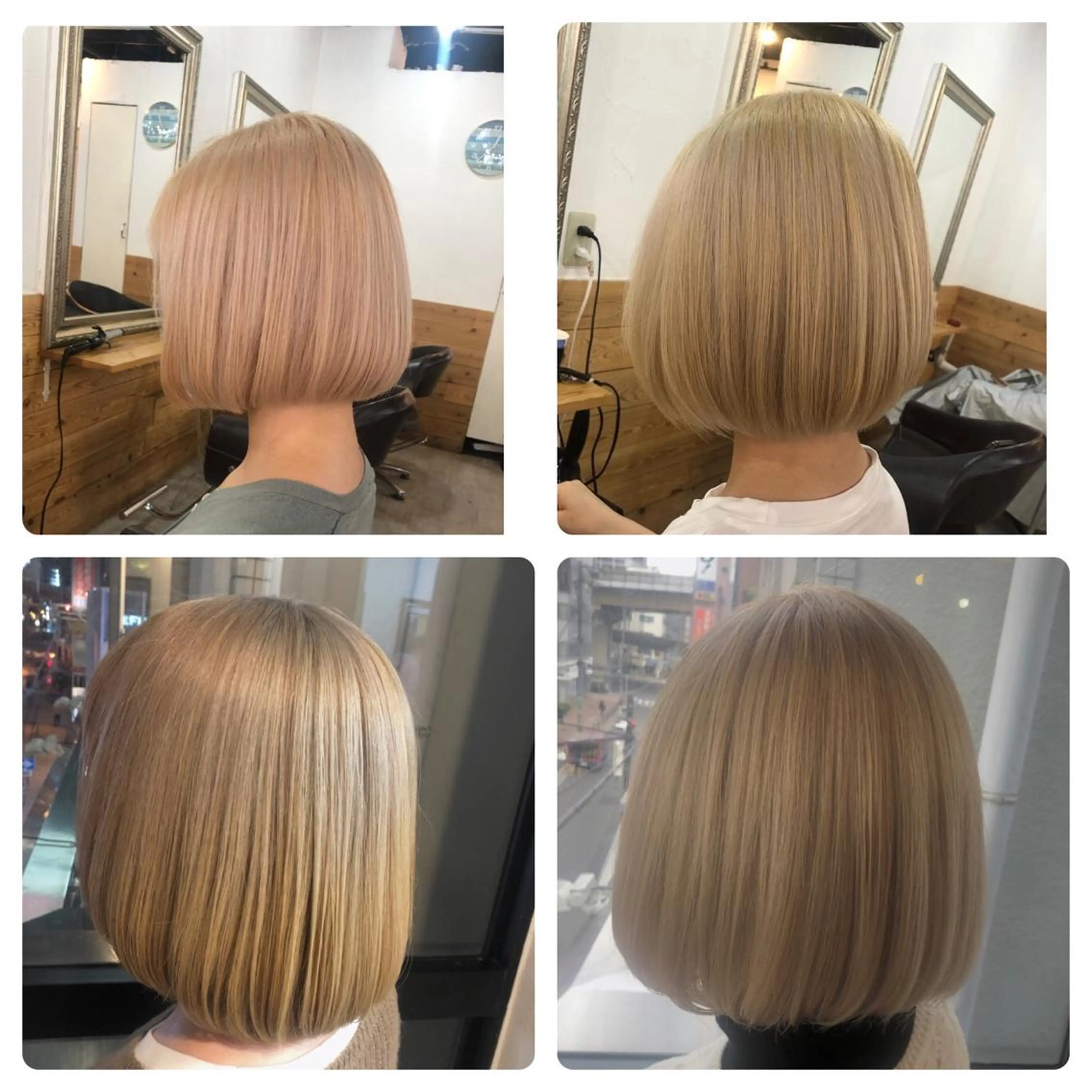 ショート 髪質改善＆ブリーチ 伊勢　祐一郎のヘアスタイル