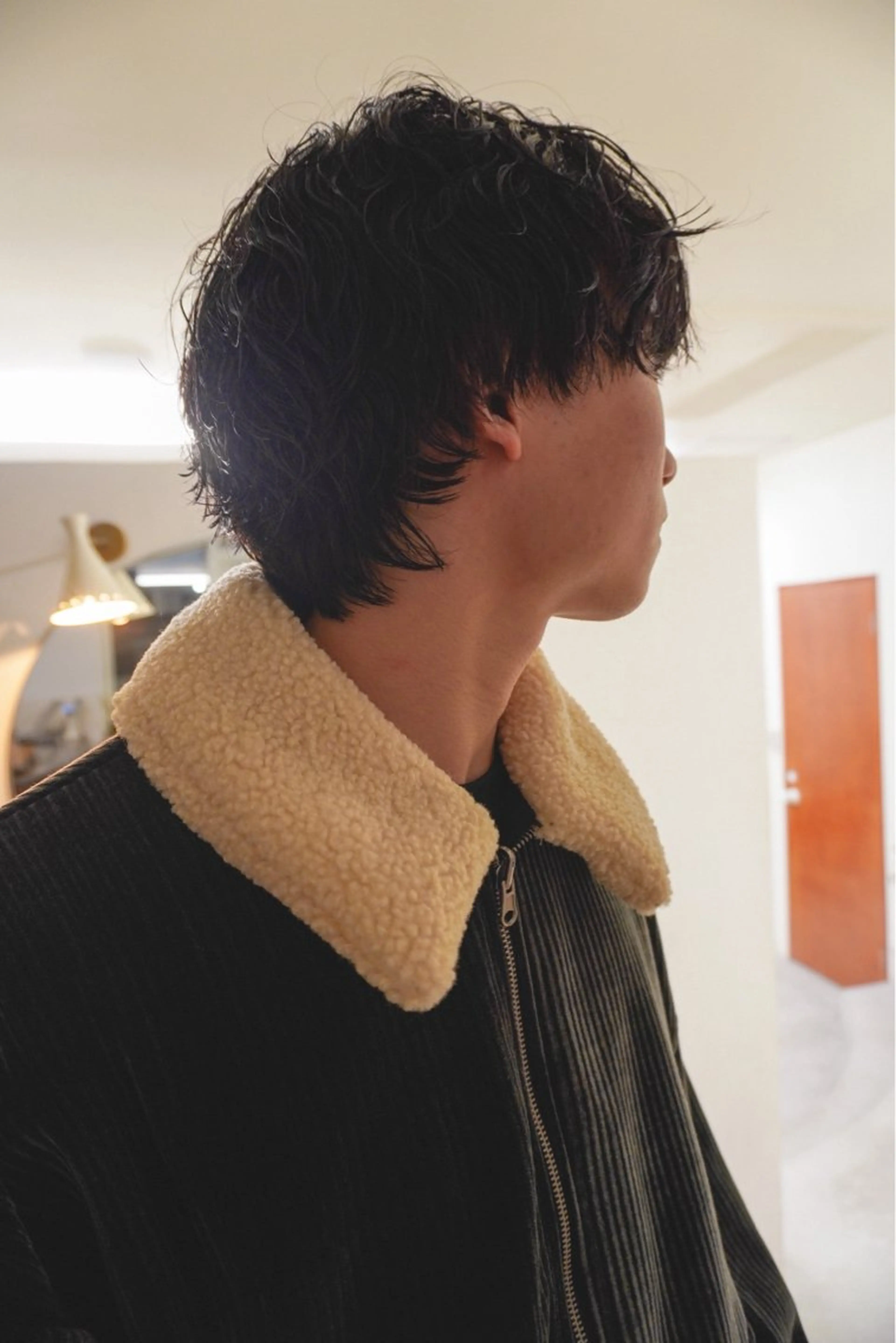 ショート パーマ メンズ メンズパーマ カット パーマ トリートメント メンズハイトーン/栄 /イトウタケルのヘアスタイル