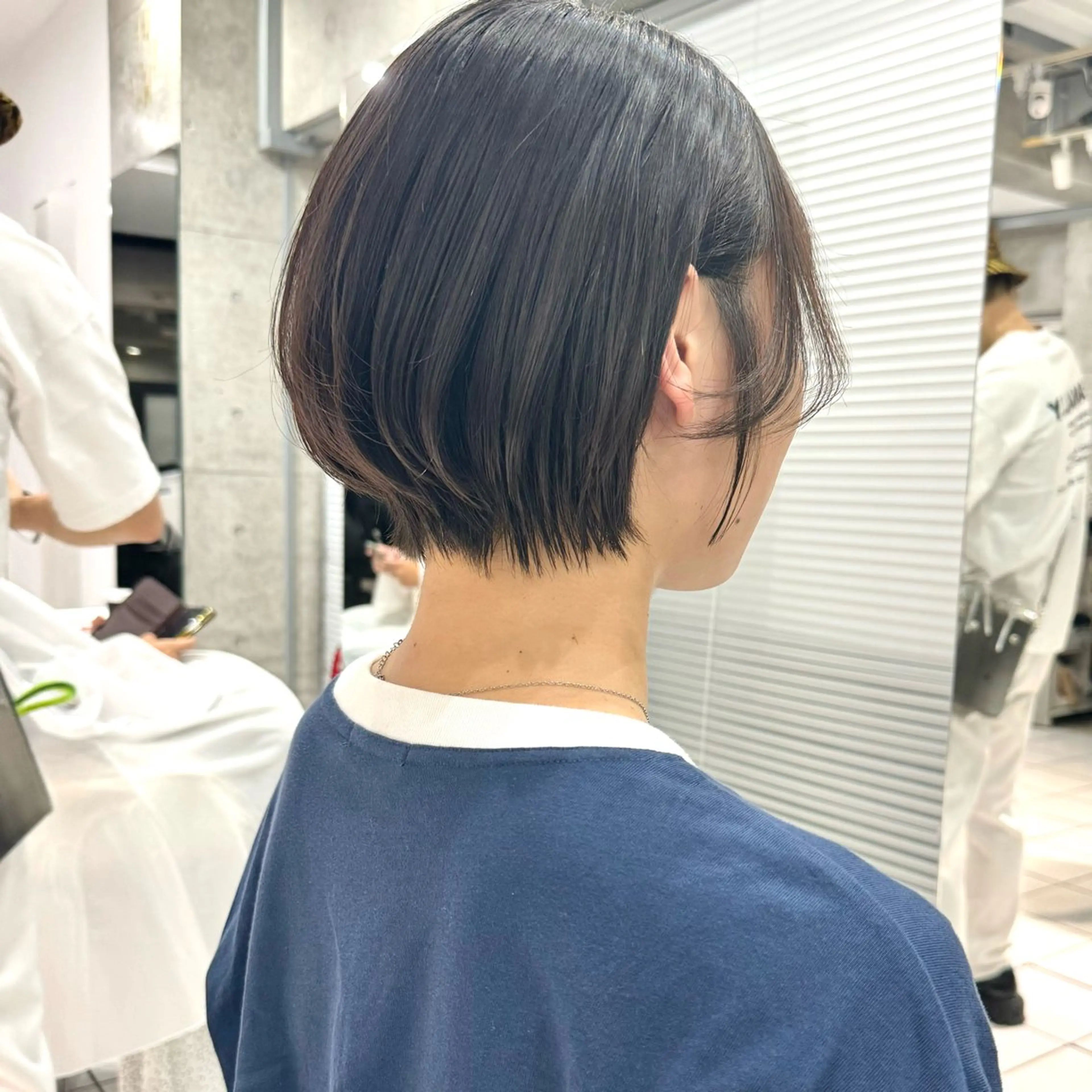 ショート カラー ショートボブ ボブ ショートヘア カット ヘアカラー トリートメント 💎ボブ/似合わせの 達人/縮毛矯正/畔上のヘアスタイル