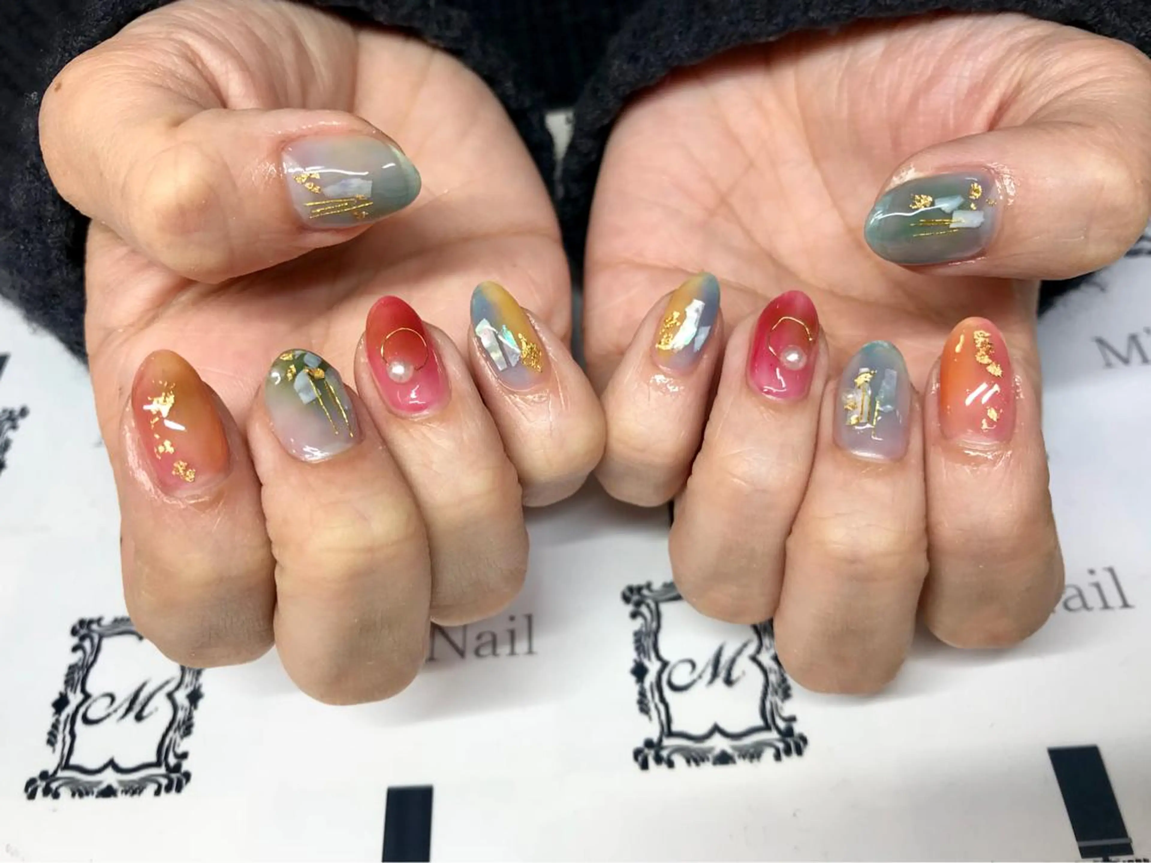 ネイル アートネイル M's nail所属・M's nail ..のネイルデザイン
