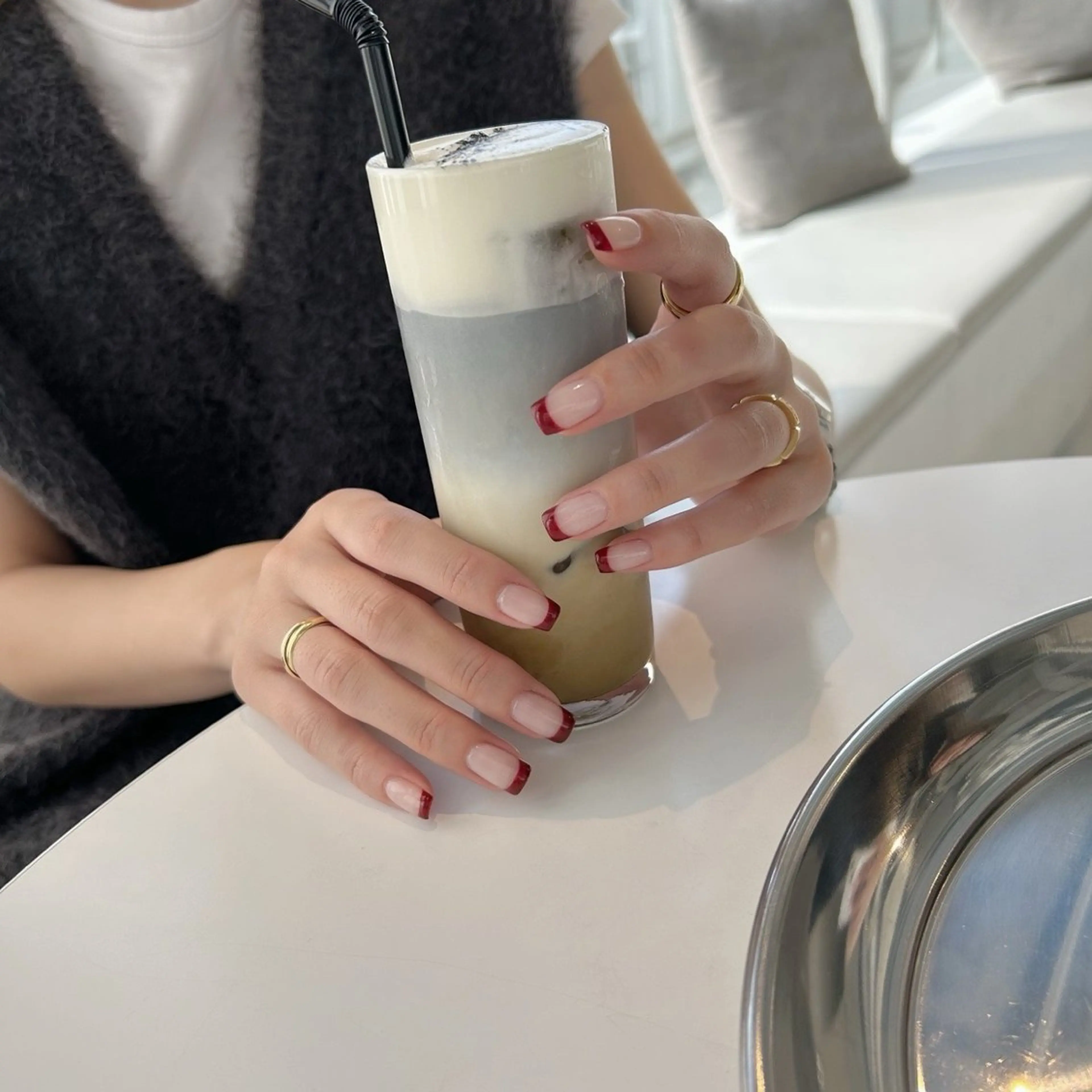 フレンチ(ベースクリア) オフなし¥5500の写真