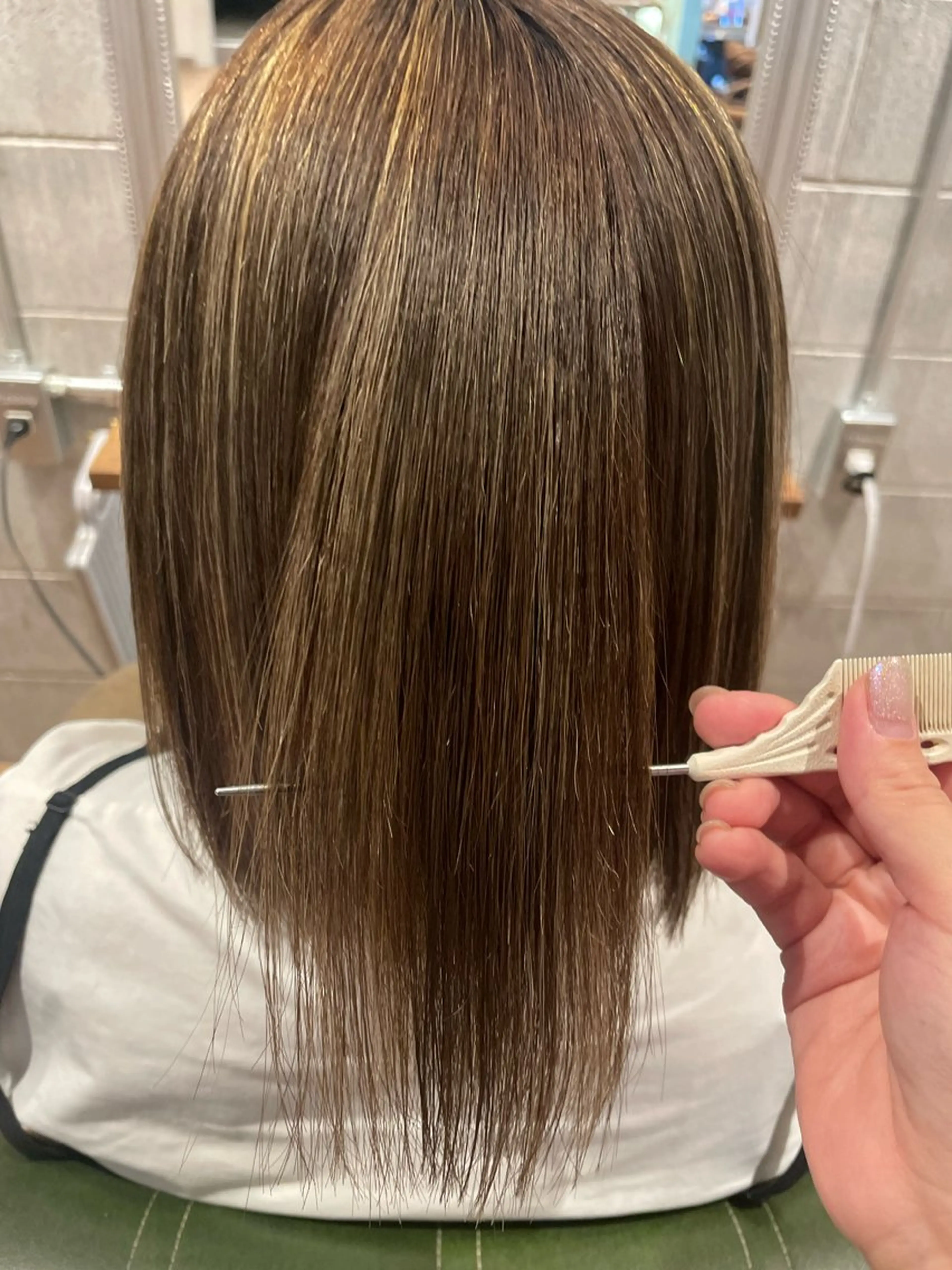 cut＋メテオ美髪矯正＋超音波水素トリートメント🪞（ホームケア付き）の写真