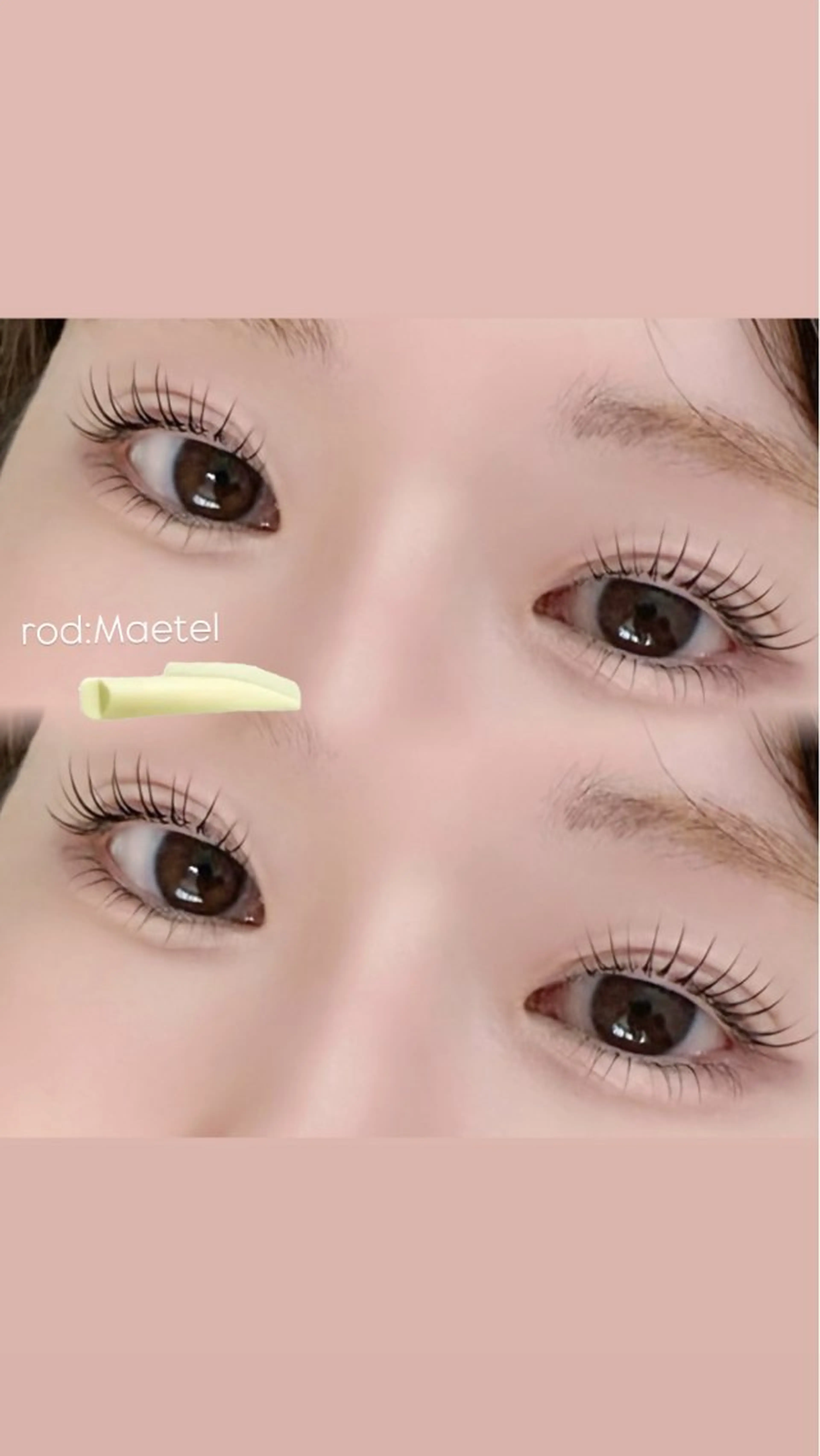 マツエク・マツパ まつげパーマ 下まつげエクステ 🎀Amina/渋谷 /束感まつげ🎀のマツエク・マツパデザイン