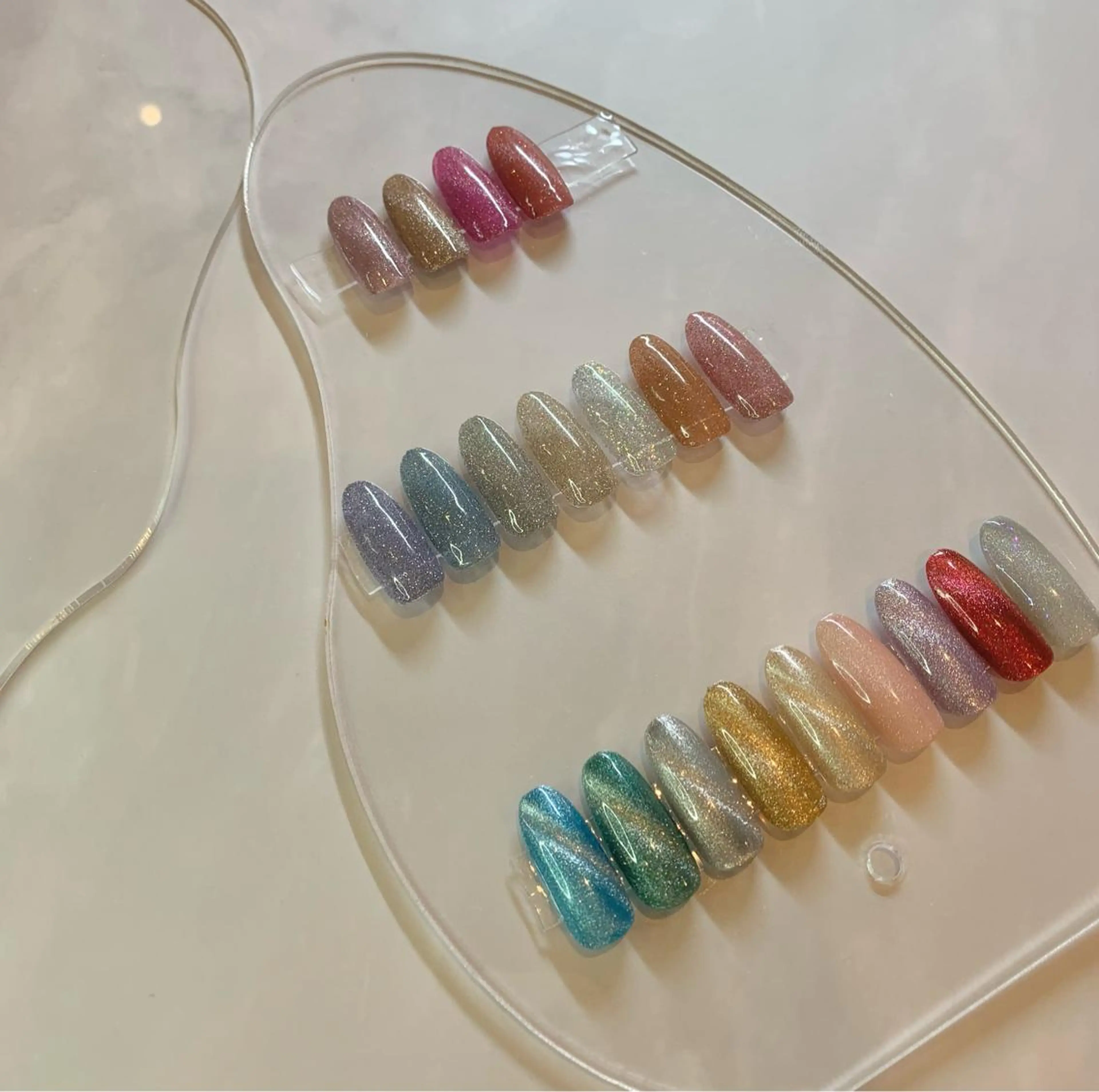 ネイル フラッシュネイル マグネットネイル ハンドネイル nailist🍒 ヤマザキのネイルデザイン