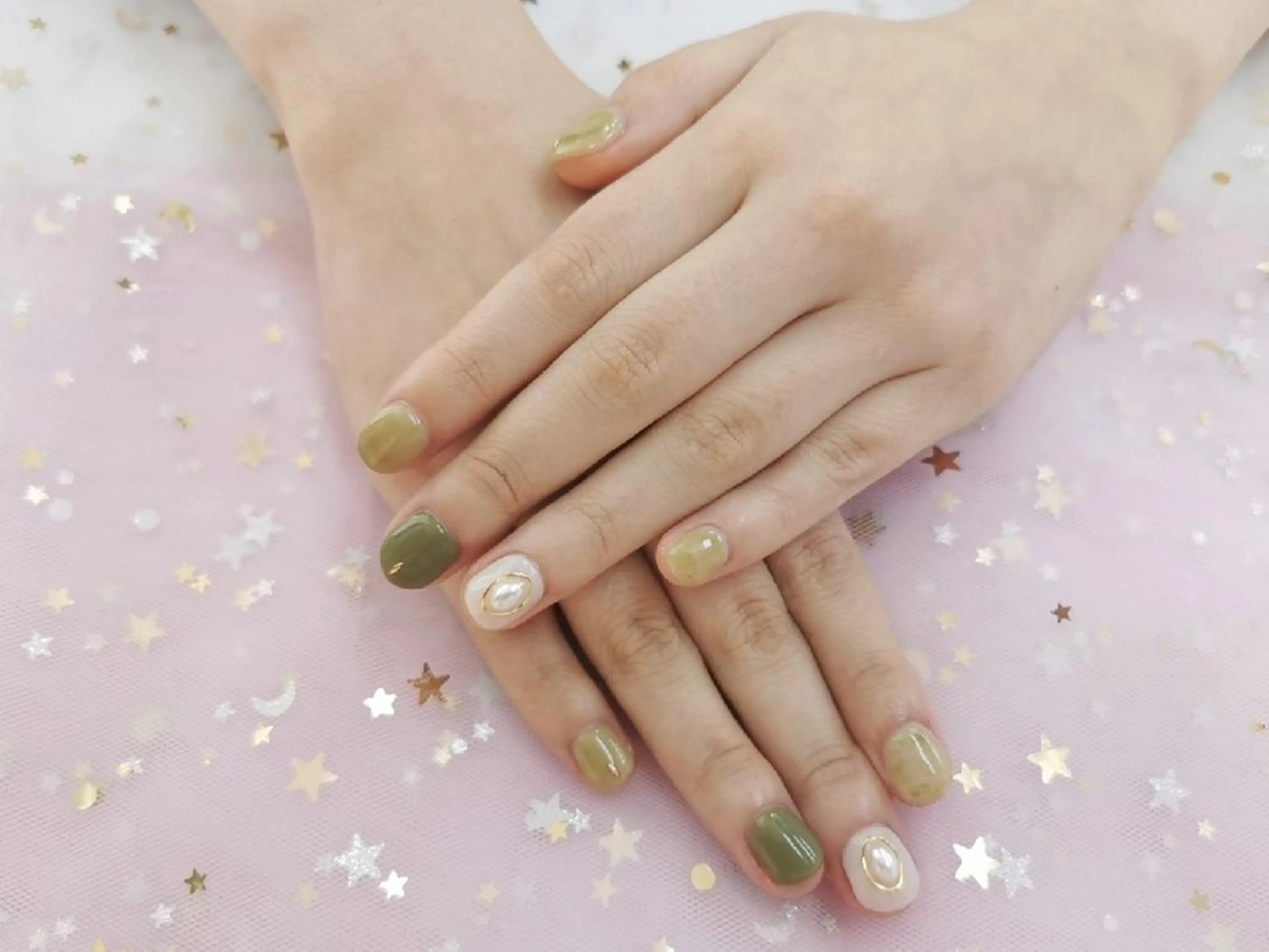 ネイル ハンドネイル 上福岡 らんらんのネイルデザイン