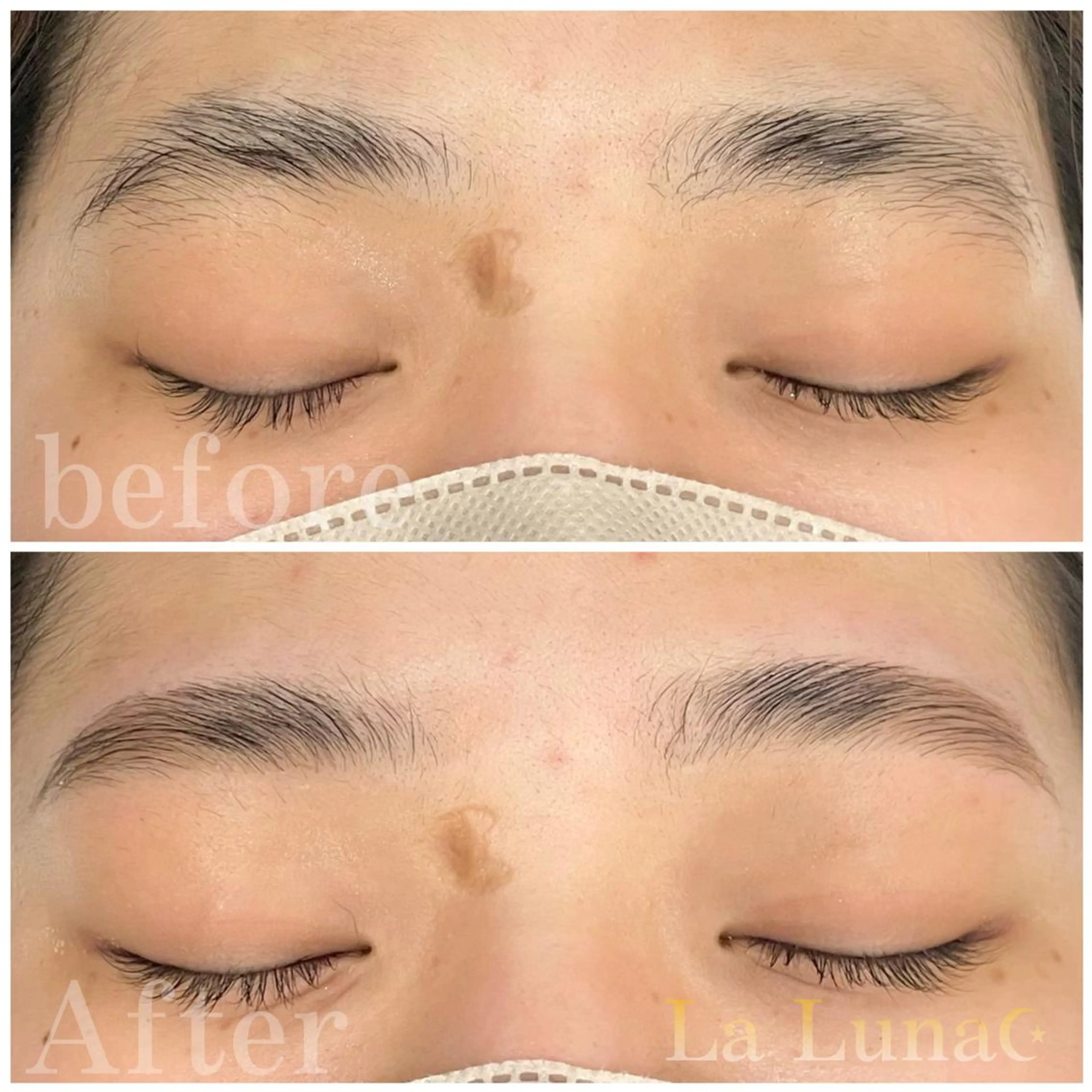 アイブロウ ハリウッドブロウリフト PuaMo. JUNA🐇ྀིのネイルデザイン