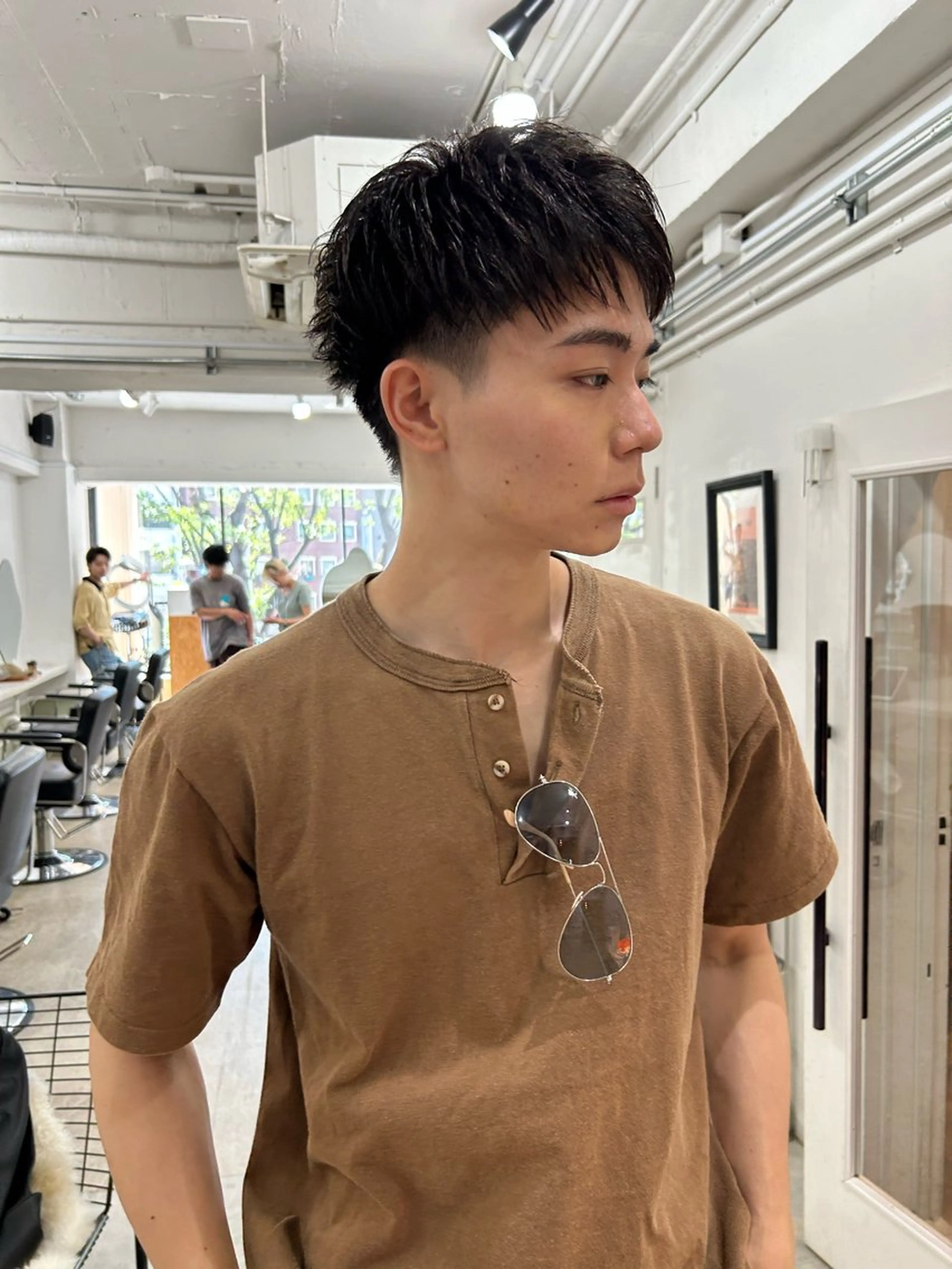 メンズ カット 横浜メンズ特化 田中リョウのヘアスタイル