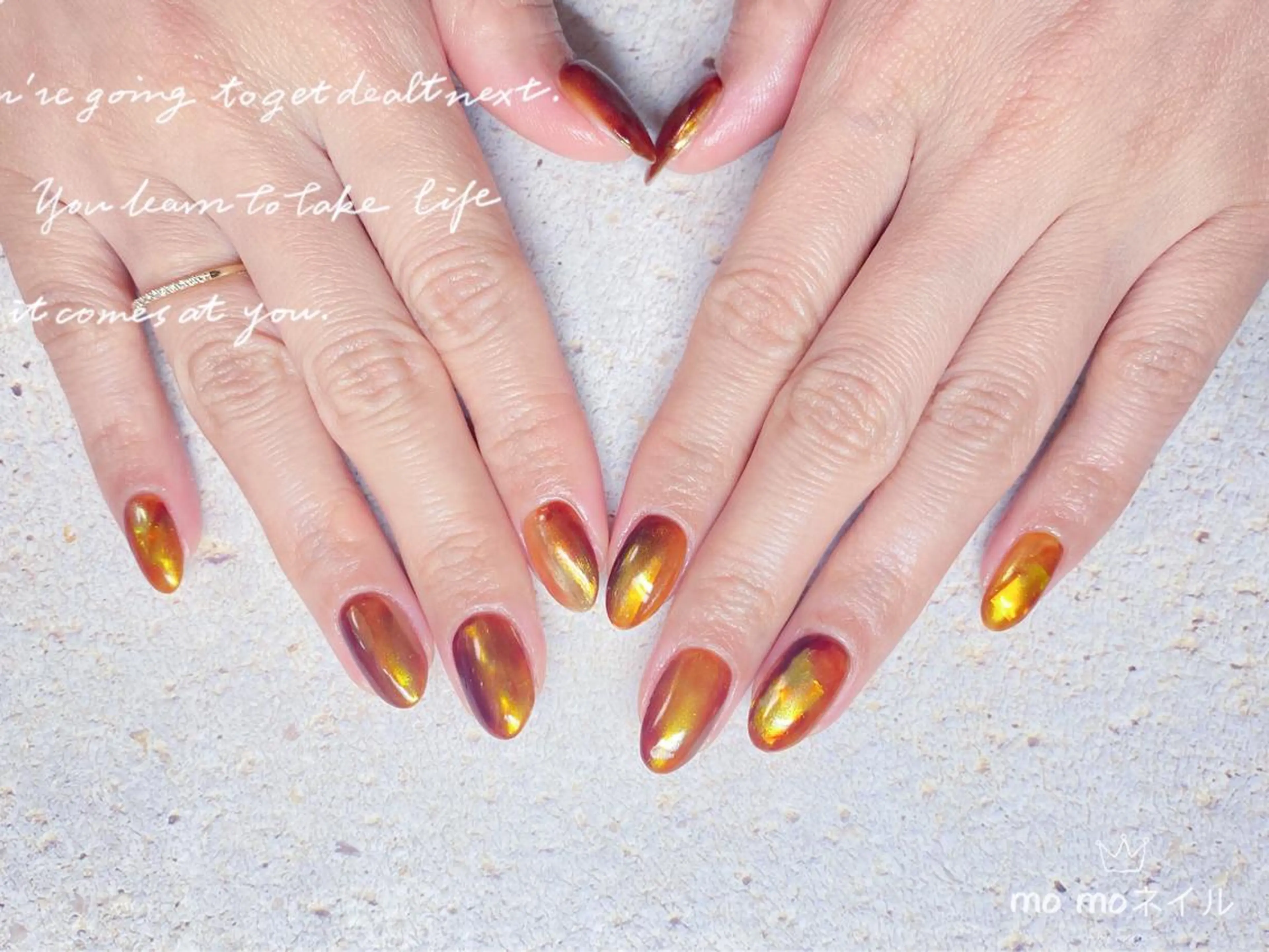 ネイル アートネイル ニュアンスネイル MOMO nailのネイルデザイン