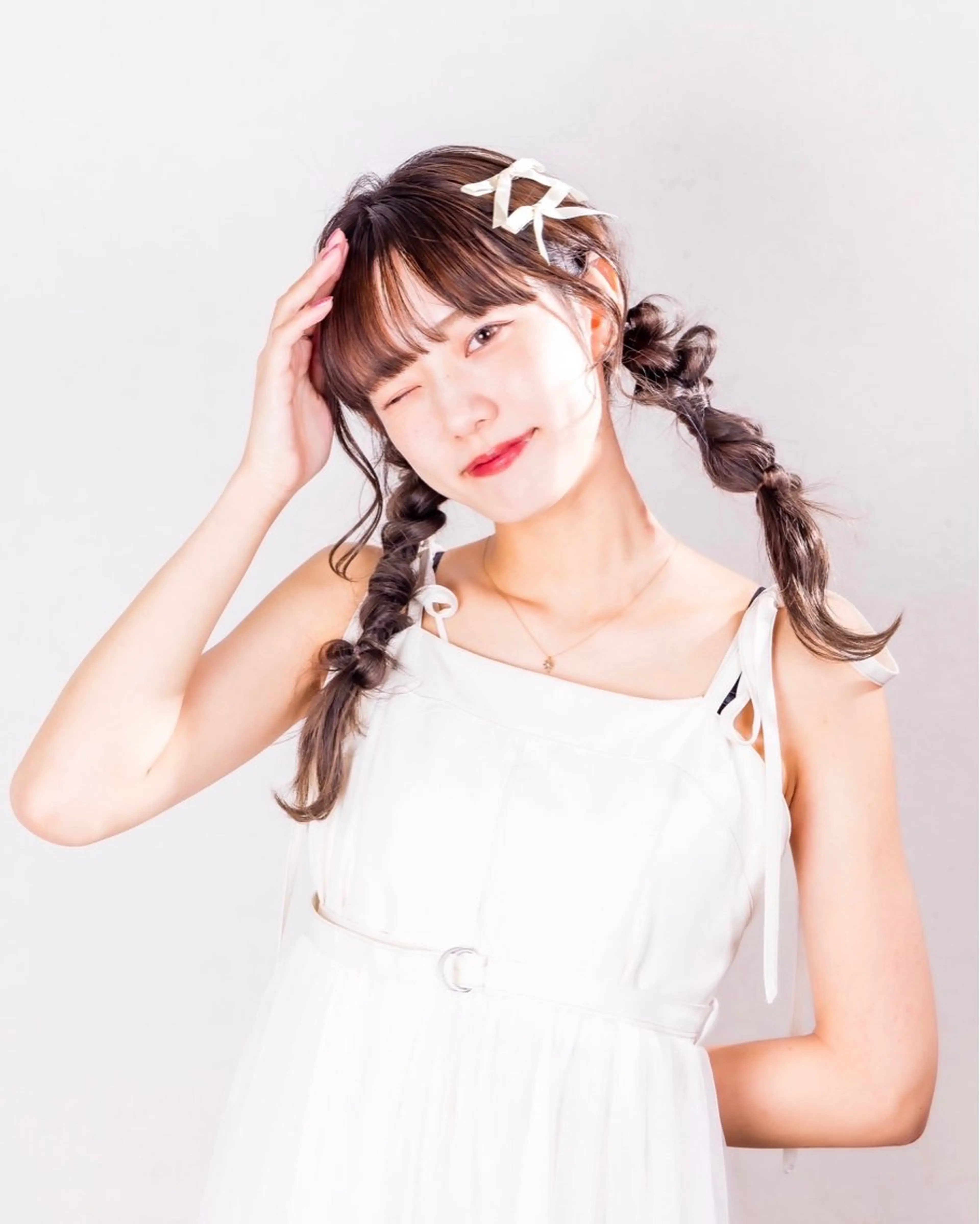 ロング ヘアアレンジ broaden by anon所属・瀧上 寧音のヘアスタイル