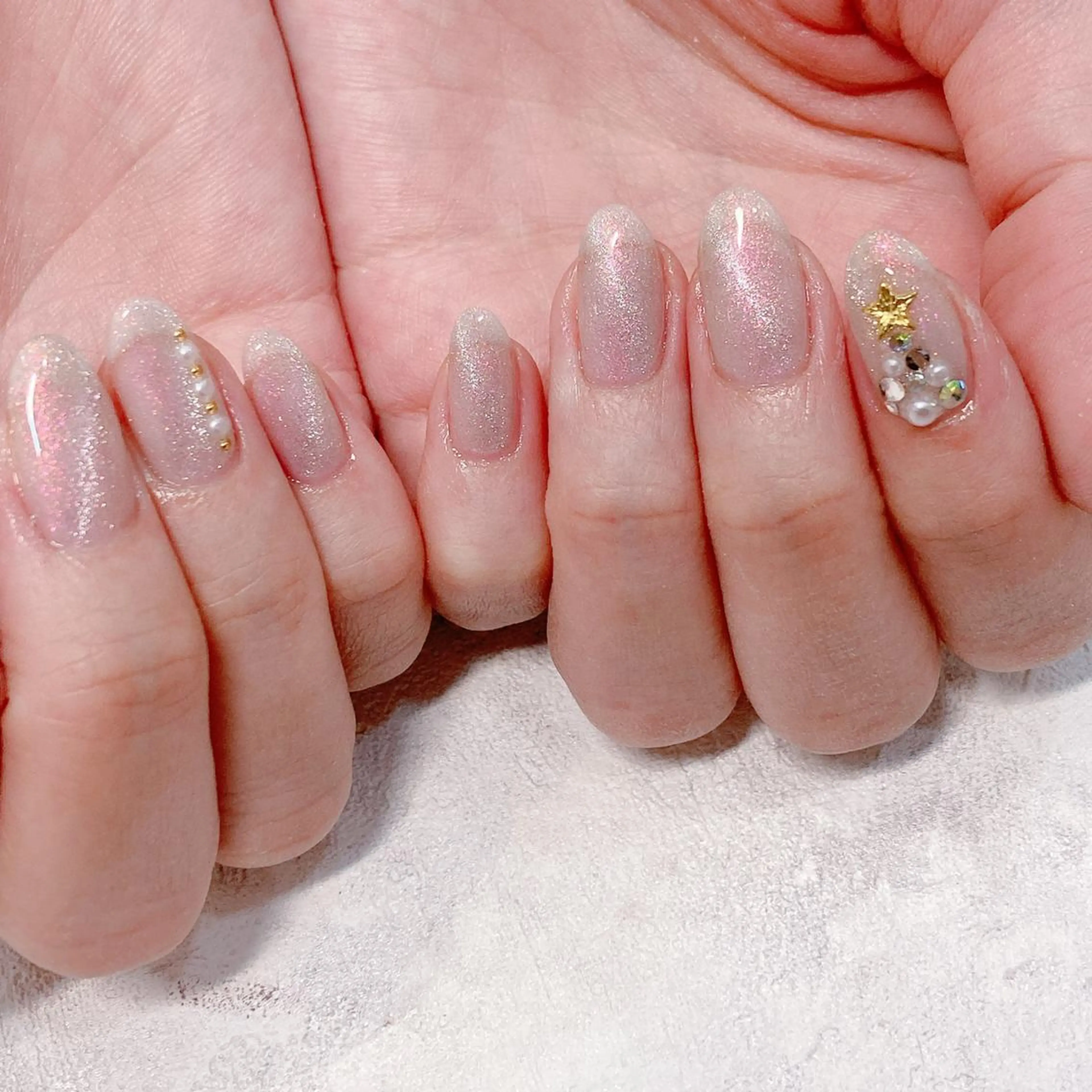 ネイル バニーアイズ　ネイル ニューオータニ博多店のネイルデザイン