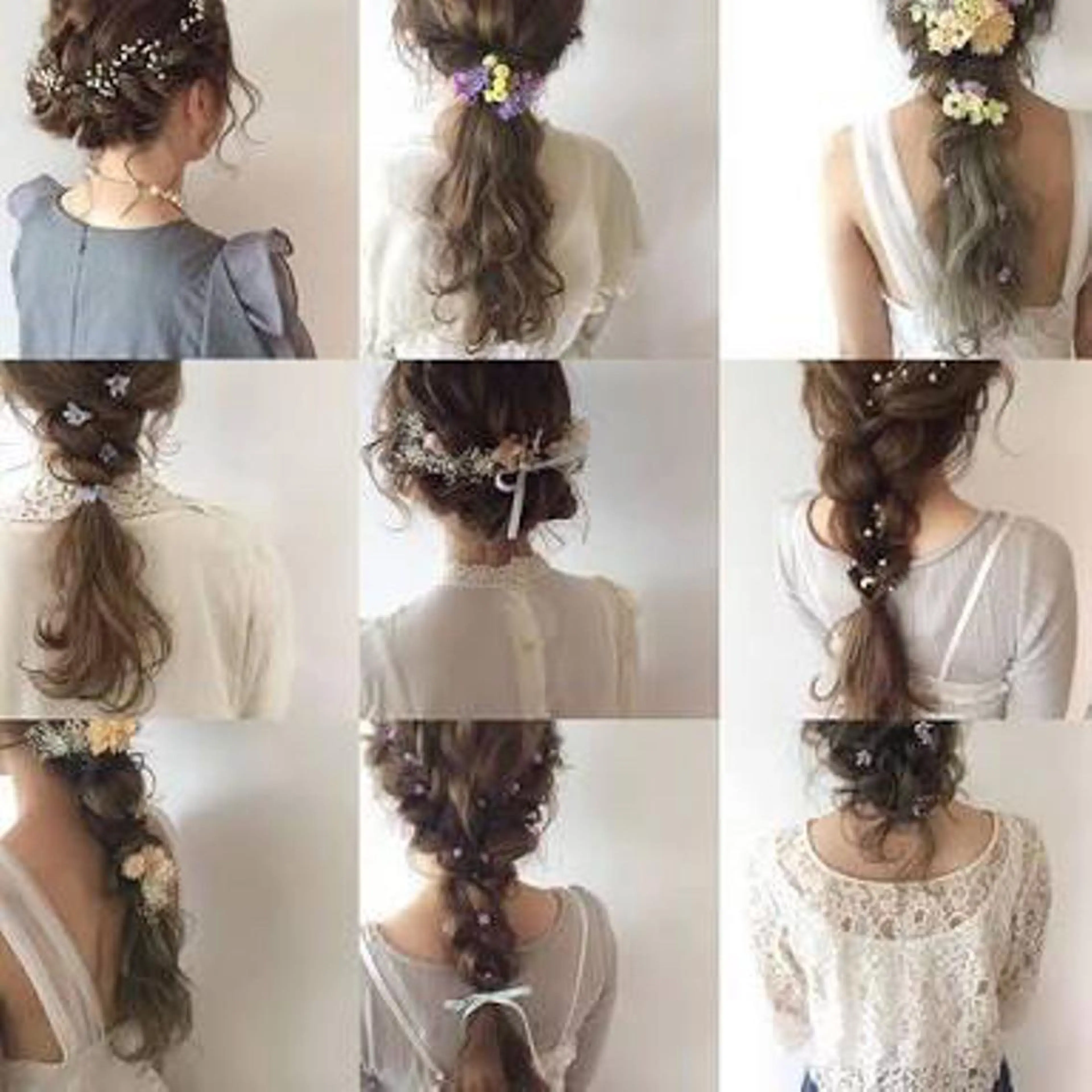 セミロング ヘアアレンジ 【公式】amble luxe池袋東口🩷のヘアスタイル