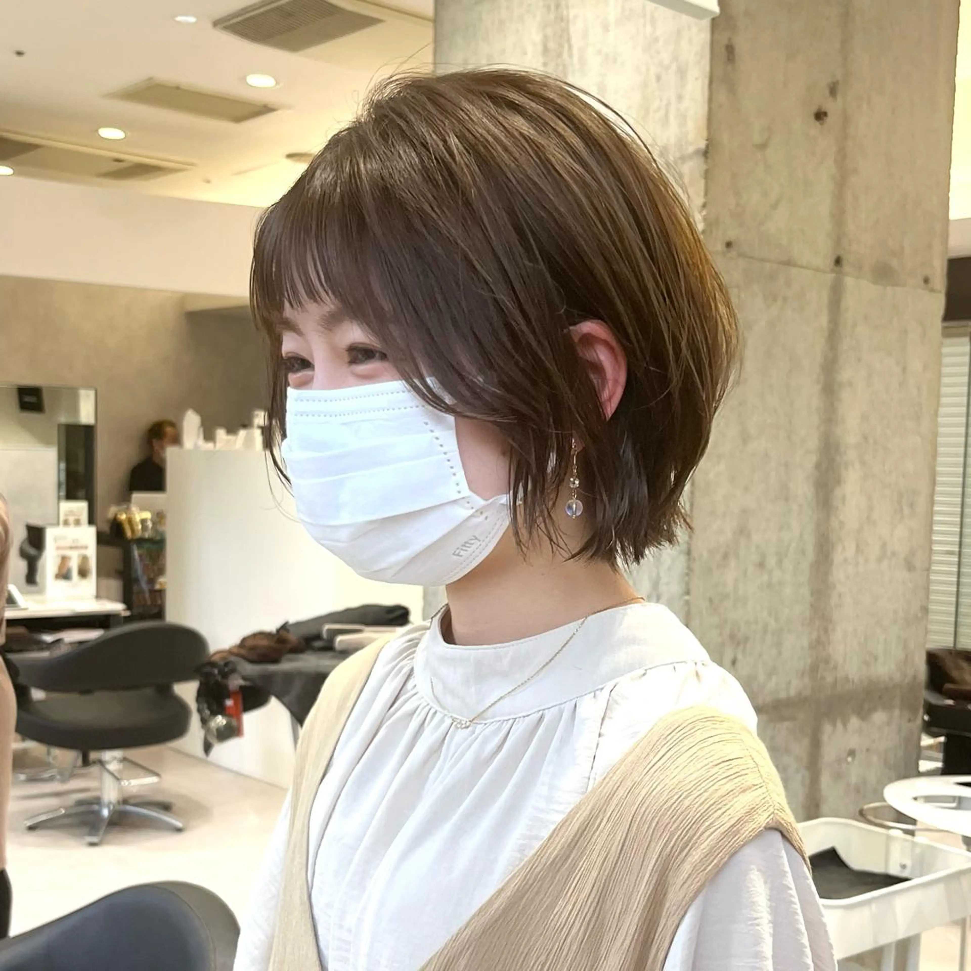 骨格矯正カット＋カラー＋3stepトリートメントの写真