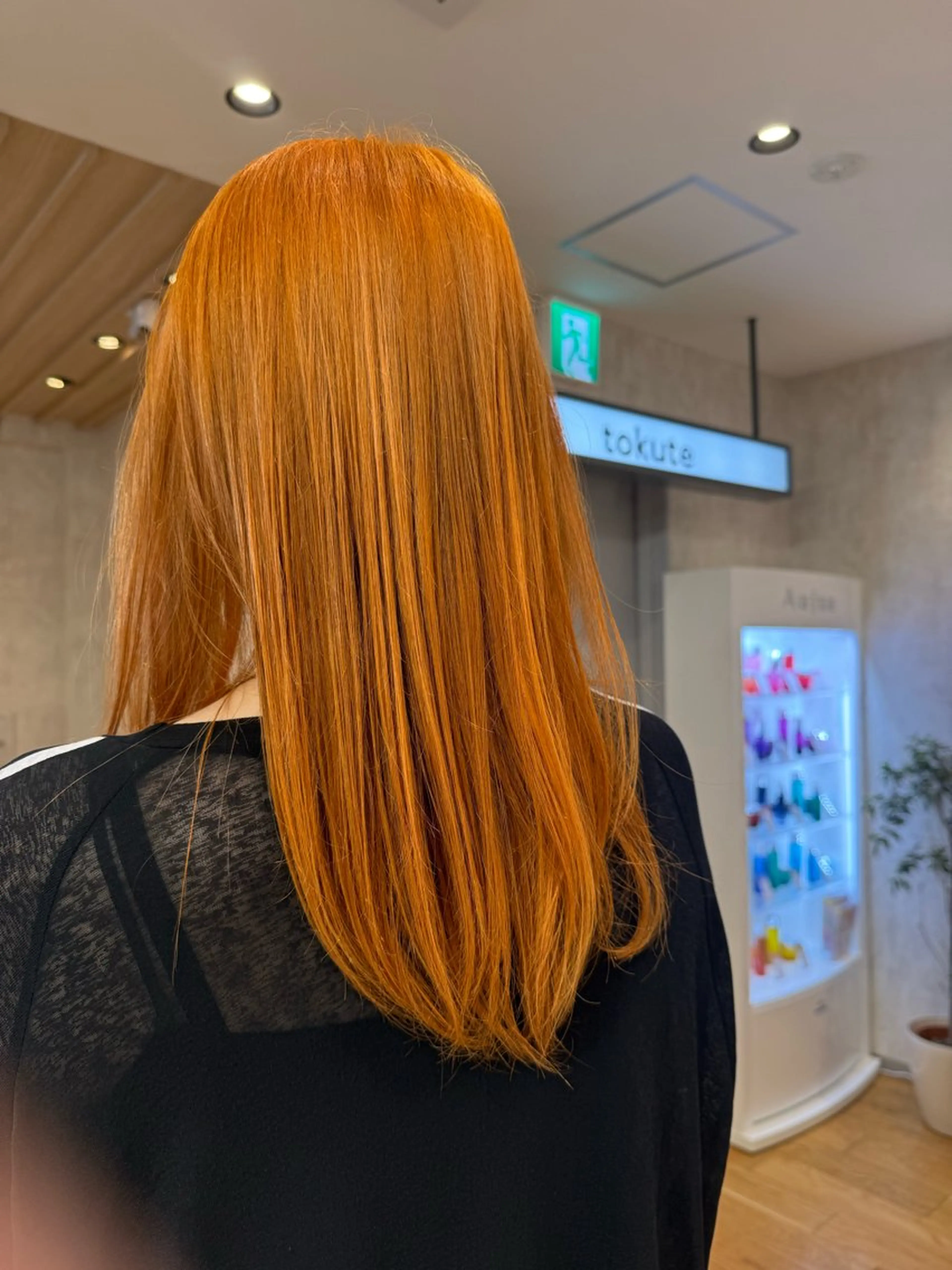 セミロング みうら さらのヘアスタイル