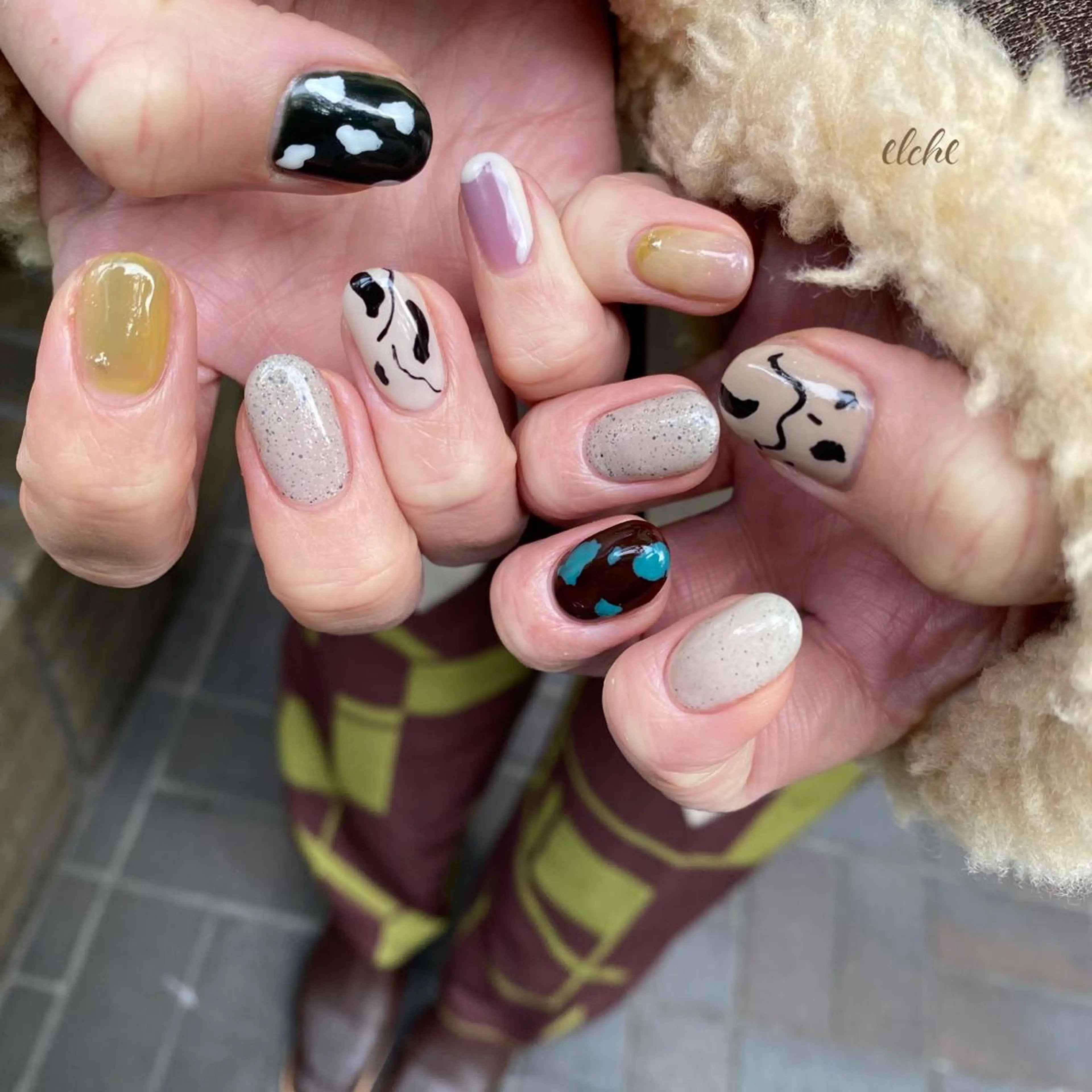 ネイル Rio 𓍼のネイルデザイン