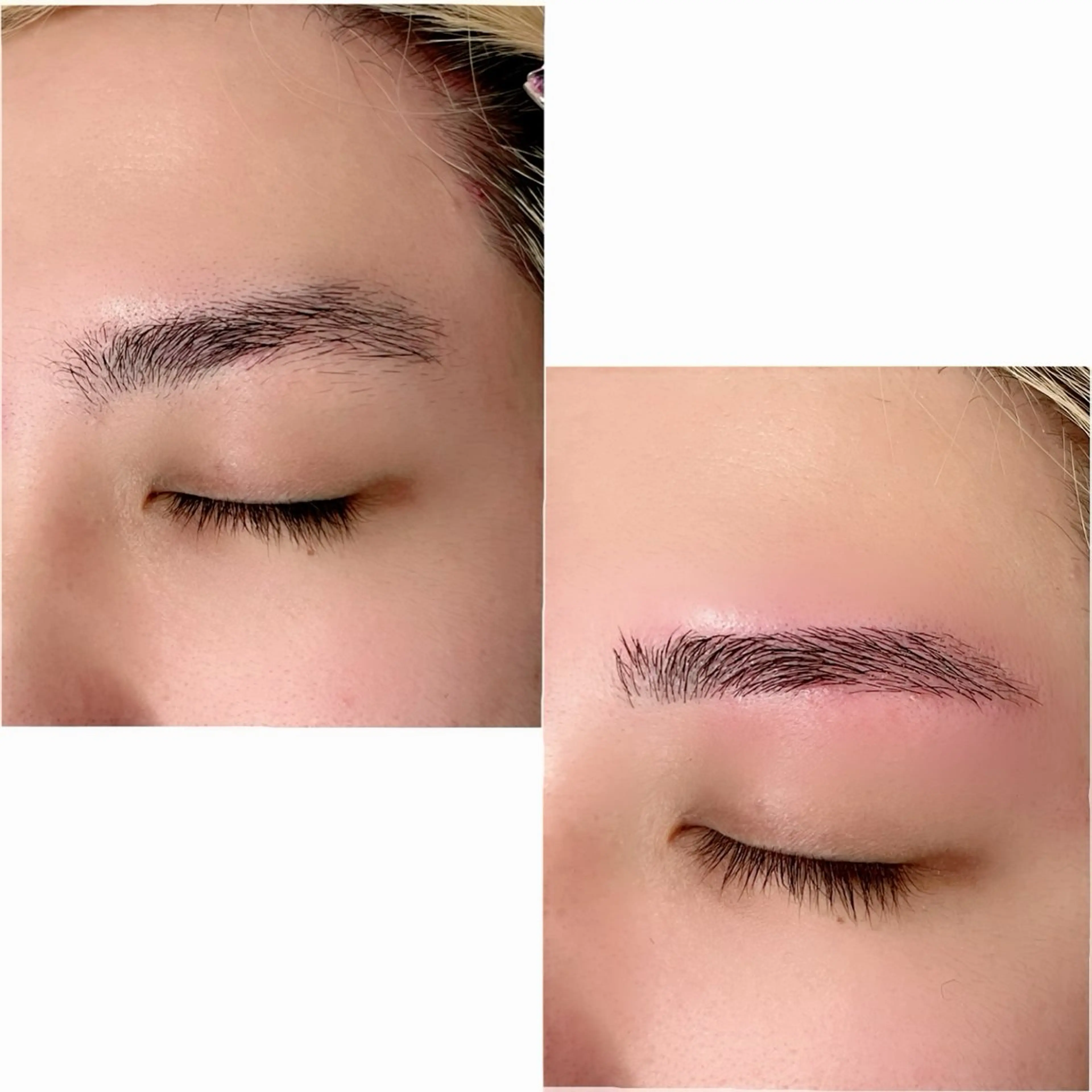 【メンズ】眉毛スレッディング➕眉毛パーマ（眉毛の毛流れ修正！）の写真