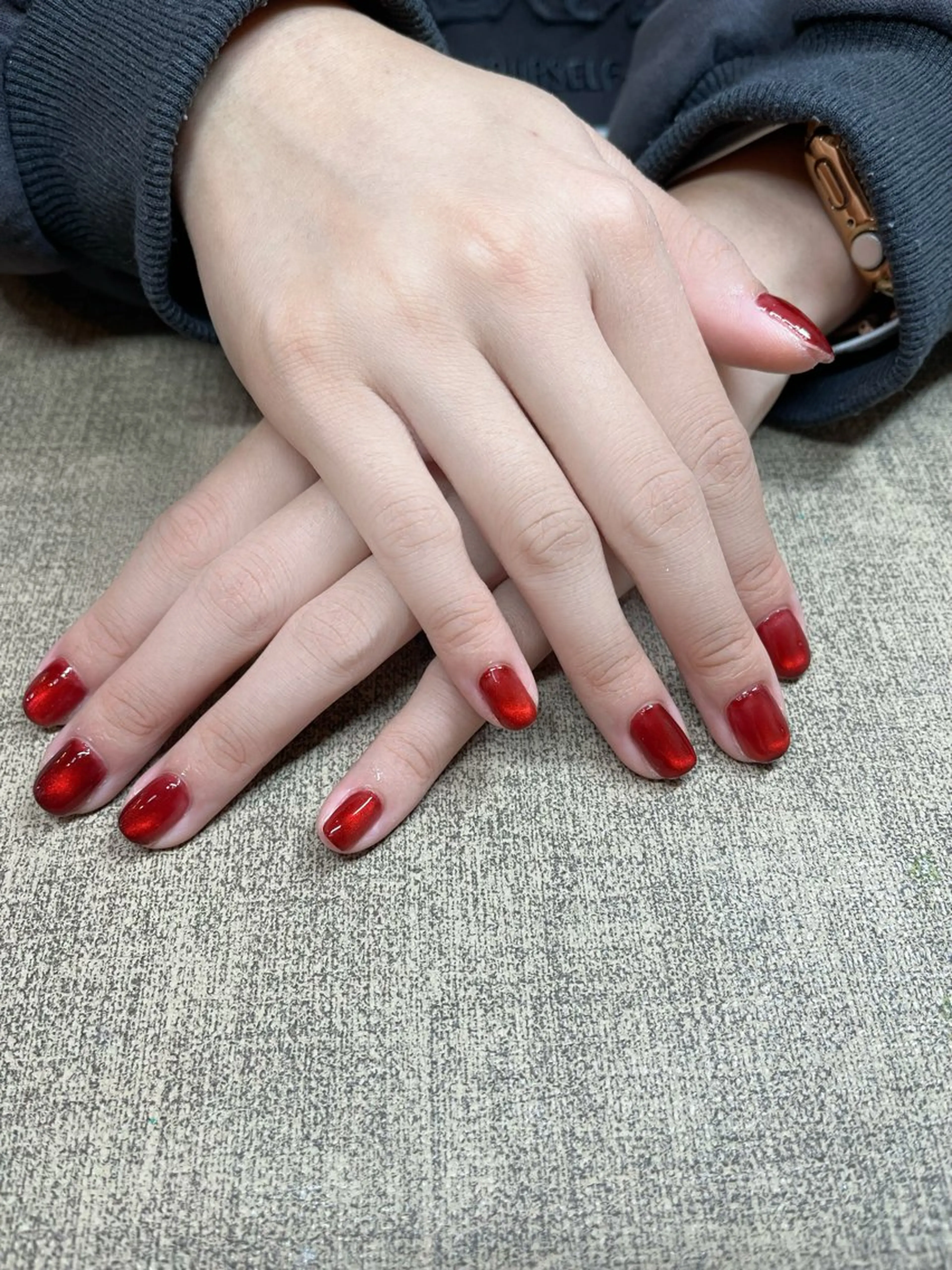 ネイル アートネイル フレンチネイル ジェルネイル マグネットネイル ニュアンスネイル ネイルサロンHARU所属・ネイルサロン HARUのネイルデザイン